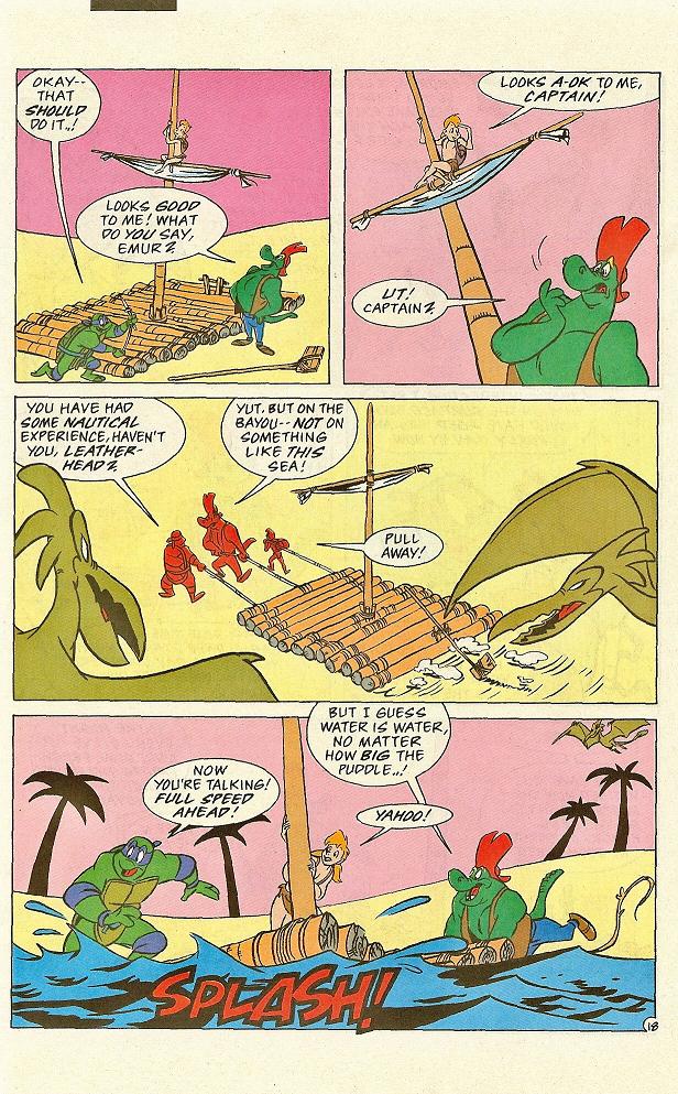 Read online Teenage Mutant Ninja Turtles Presents: Donatello and Leatherhead comic -  Issue #2 - 18
