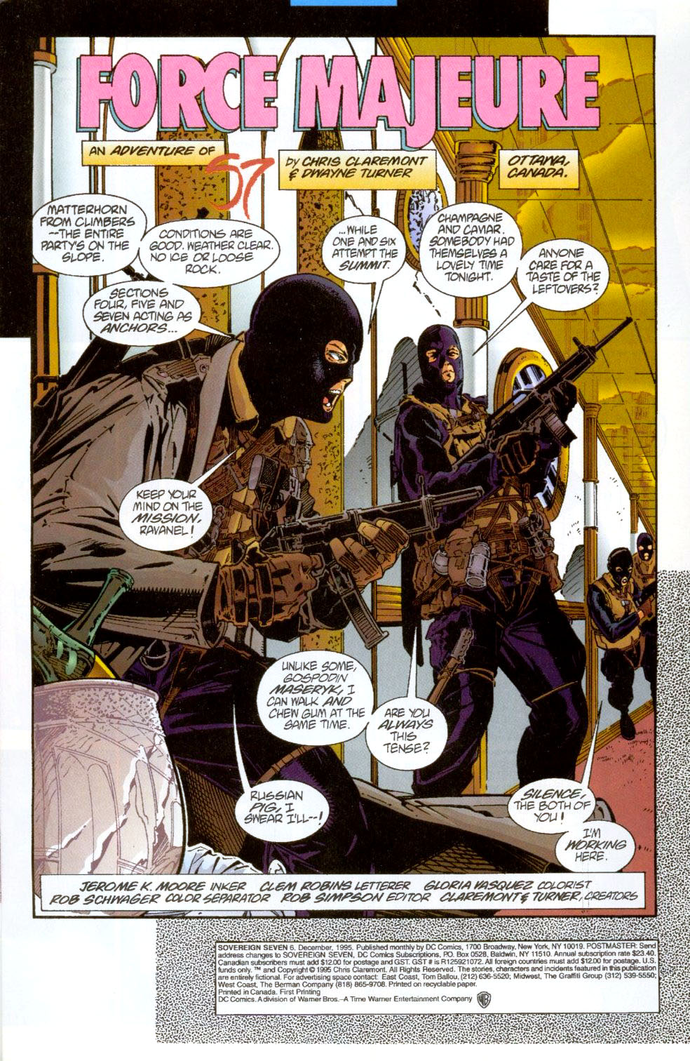 Read online Sovereign Seven comic -  Issue #6 - 2