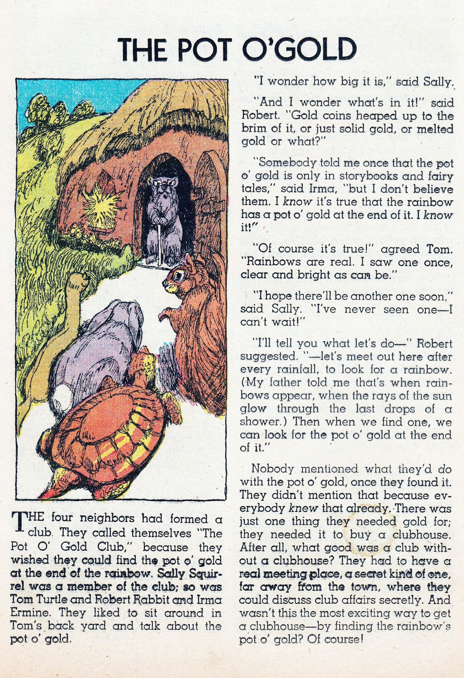 Read online Real Screen Comics comic -  Issue #98 - 25