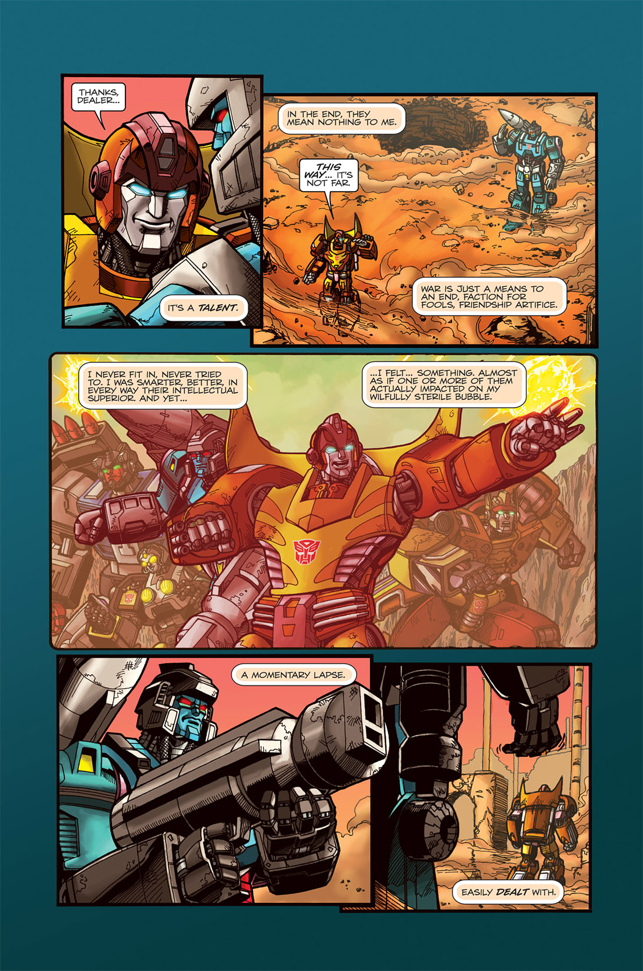 Read online Transformers Spotlight: Doubledealer comic -  Issue # Full - 15