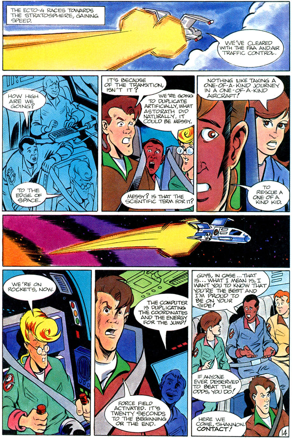 Read online Real Ghostbusters comic -  Issue #11 - 16