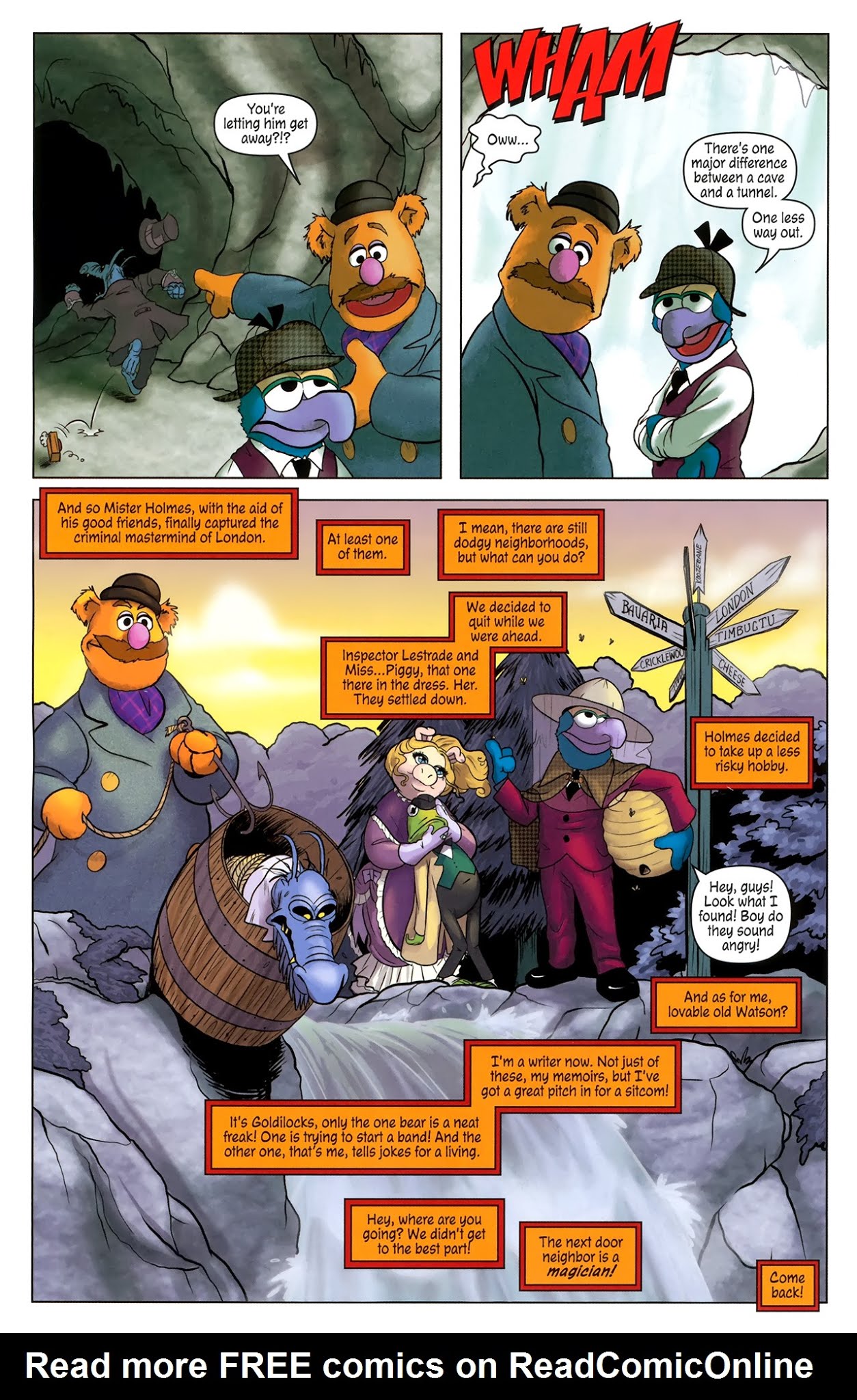 Read online Muppet Sherlock Holmes comic -  Issue #4 - 24