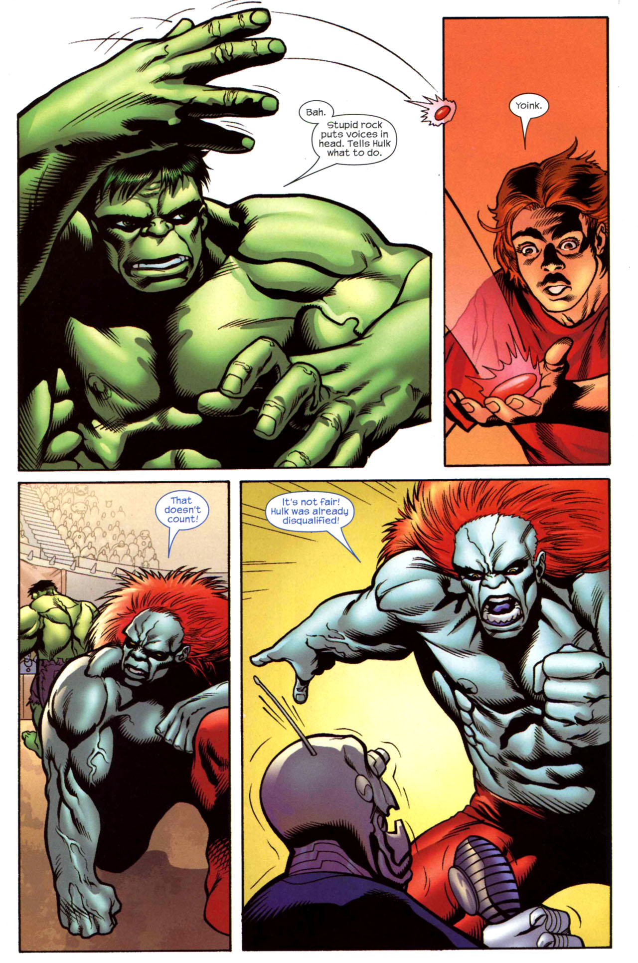 Read online Marvel Adventures Hulk comic -  Issue #12 - 21