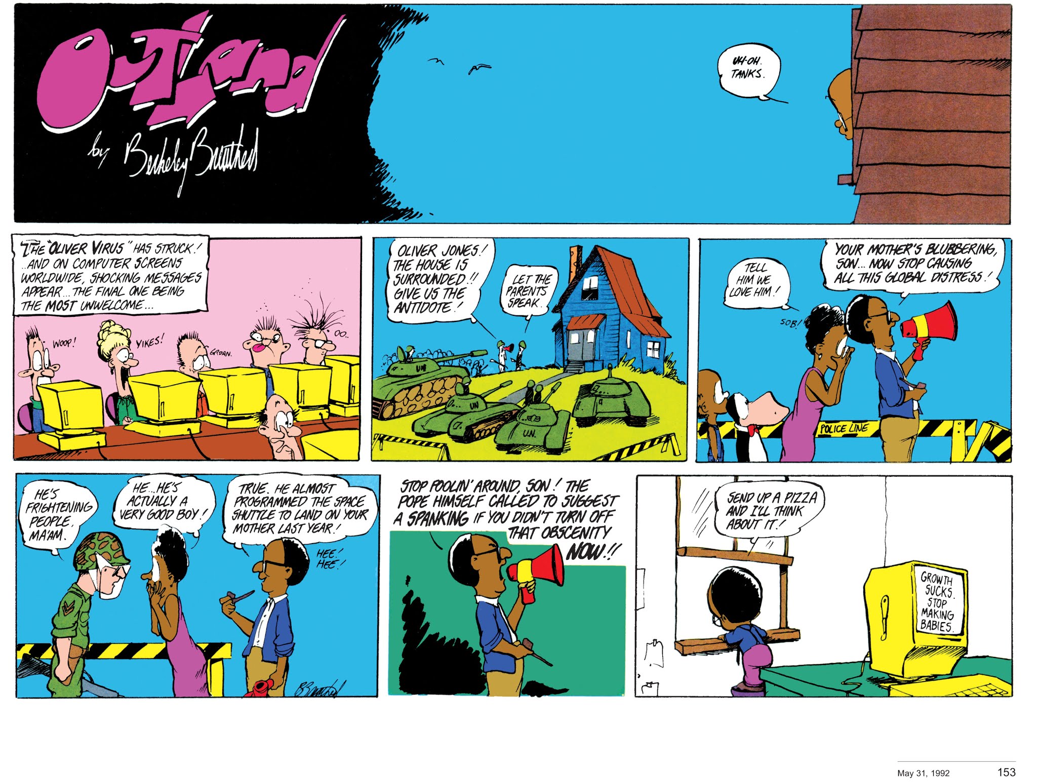 Read online Berkeley Breathed’s Outland comic -  Issue # TPB (Part 2) - 54