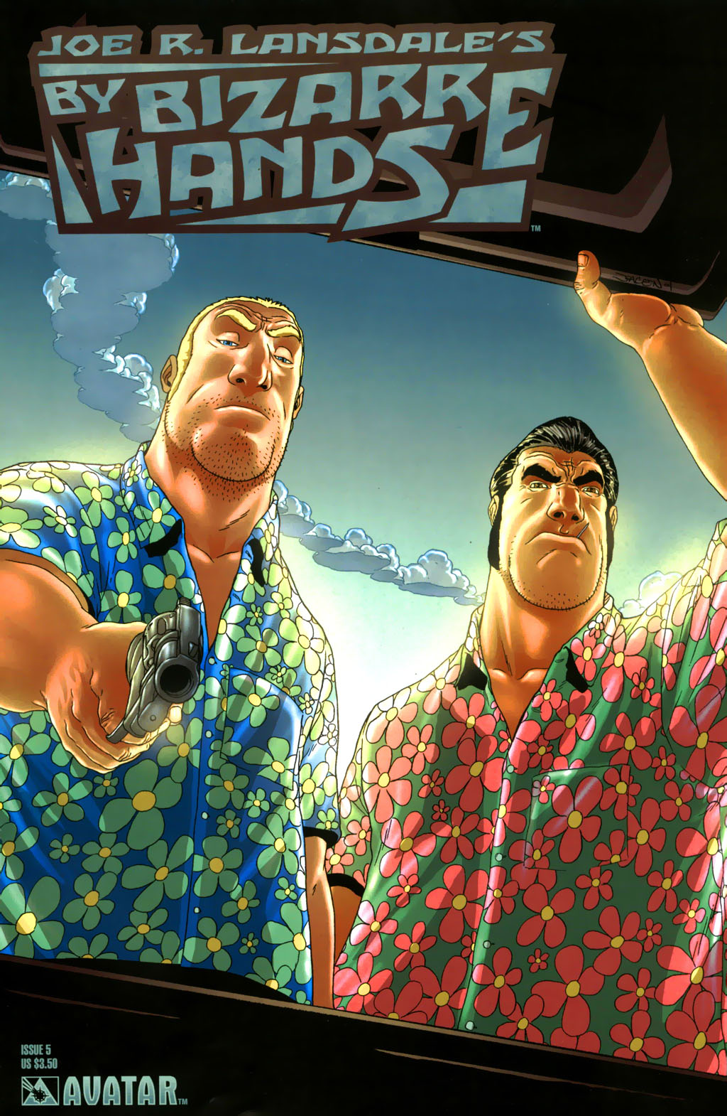 Read online Joe R. Lansdale's By Bizarre Hands comic -  Issue #5 - 1