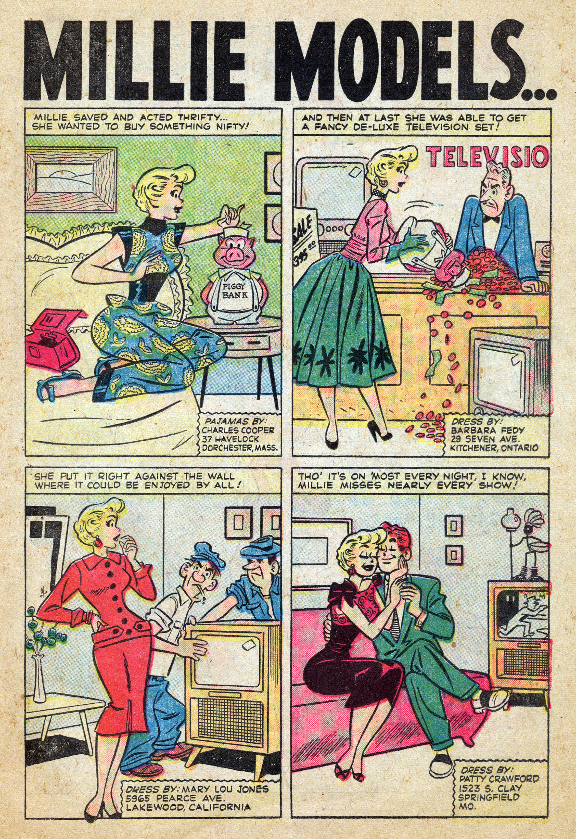 Read online Millie the Model comic -  Issue #64 - 23