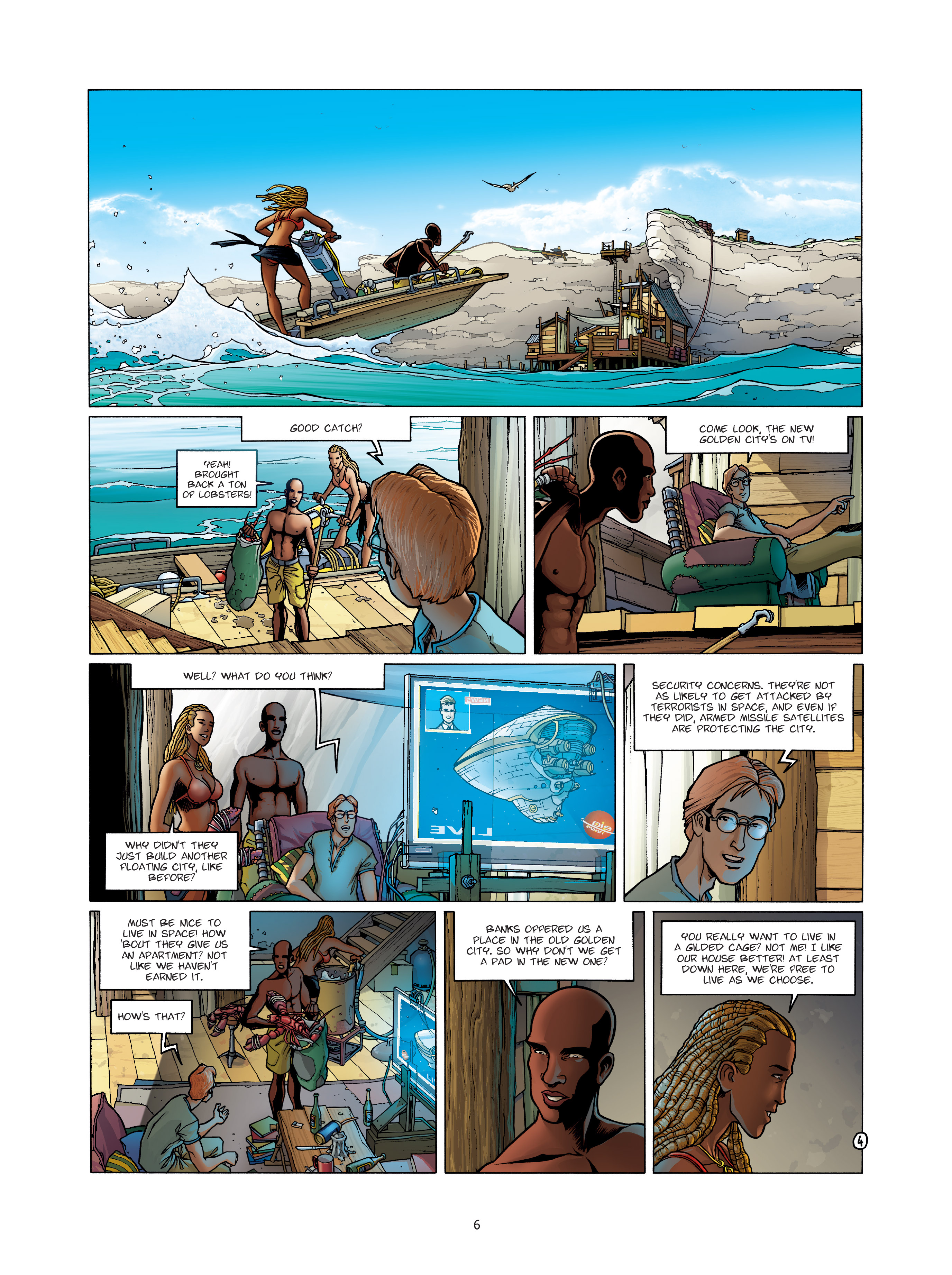 Read online Golden City comic -  Issue #10 - 6