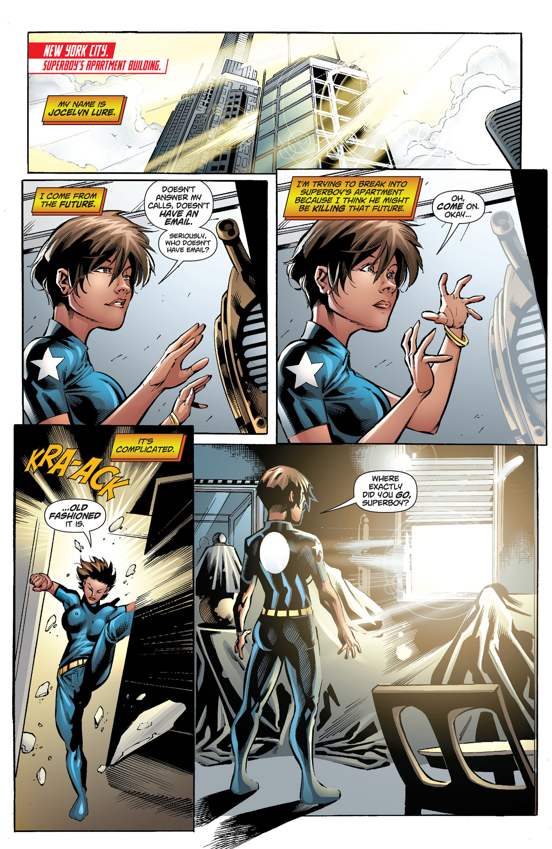 Read online Superboy (2012) comic -  Issue #22 - 2