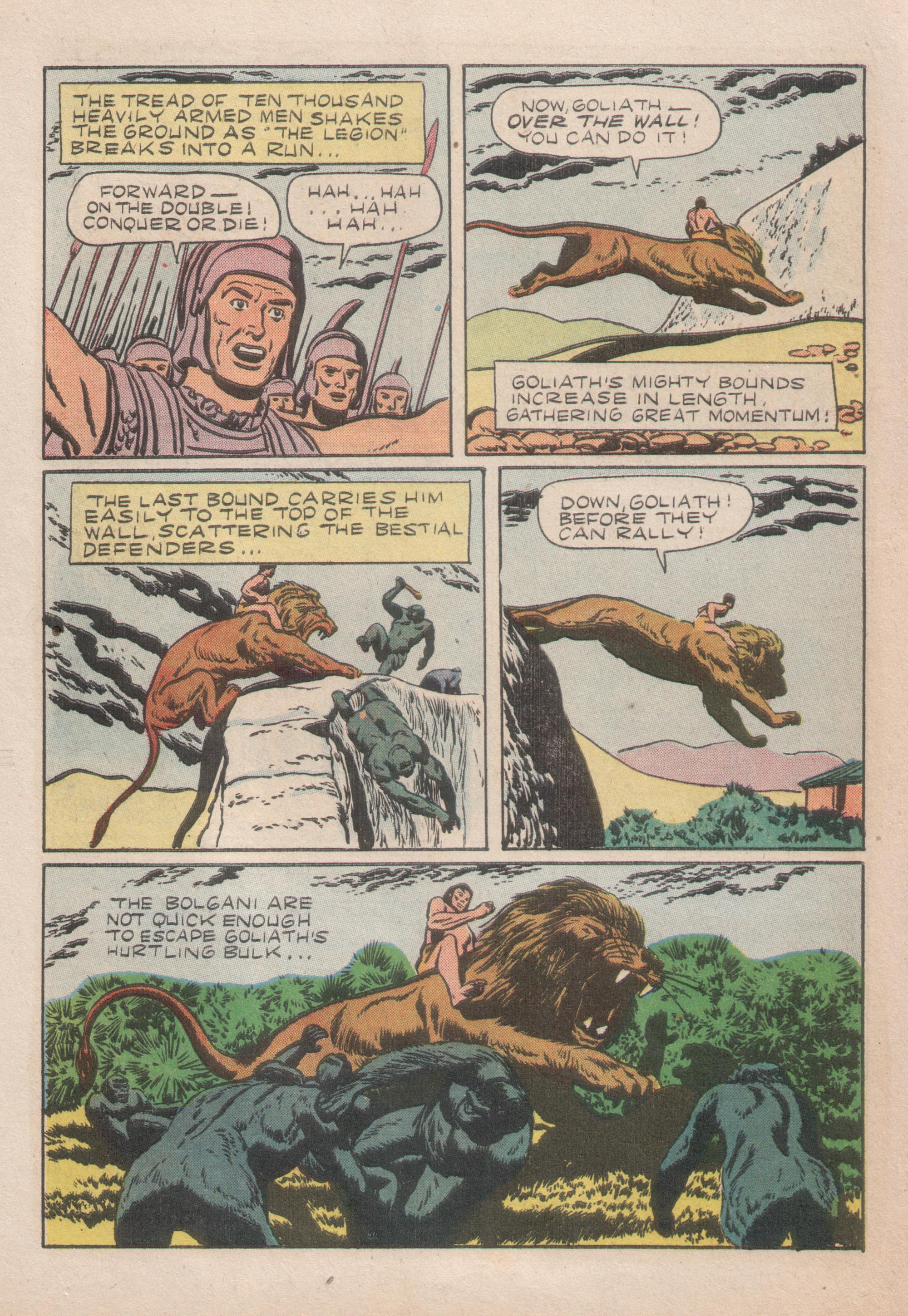 Read online Tarzan (1948) comic -  Issue #41 - 38