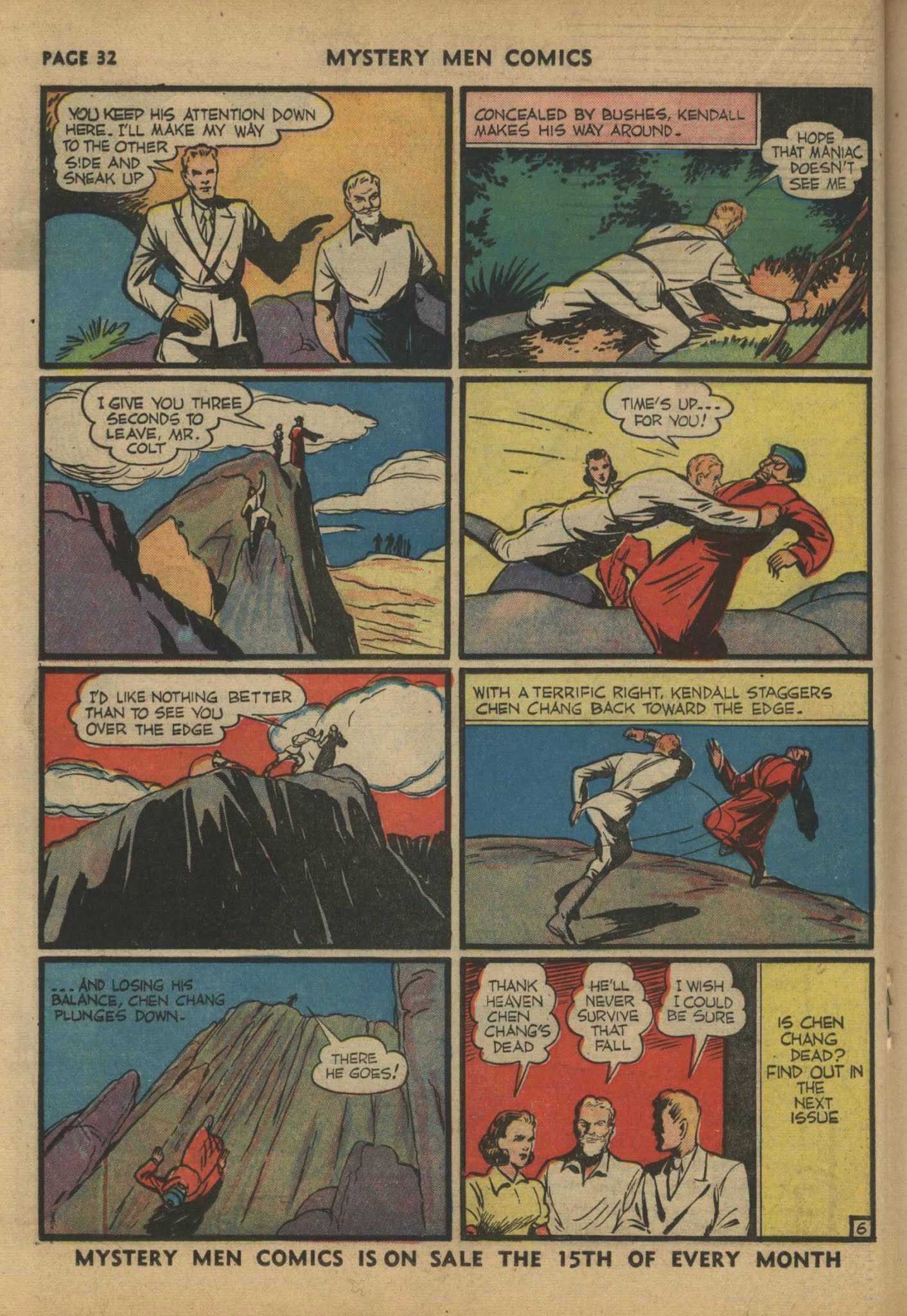 Read online Mystery Men Comics comic -  Issue #17 - 34