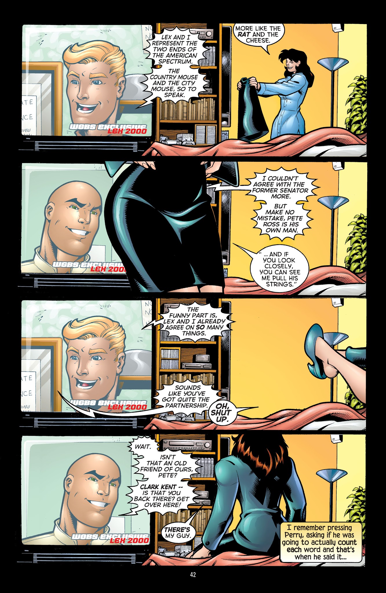 Read online Superman: President Luthor comic -  Issue # TPB - 42