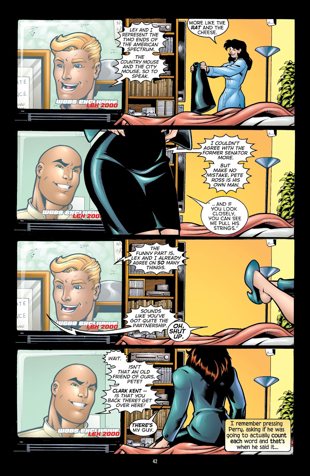 Superman: President Luthor issue TPB - Page 42