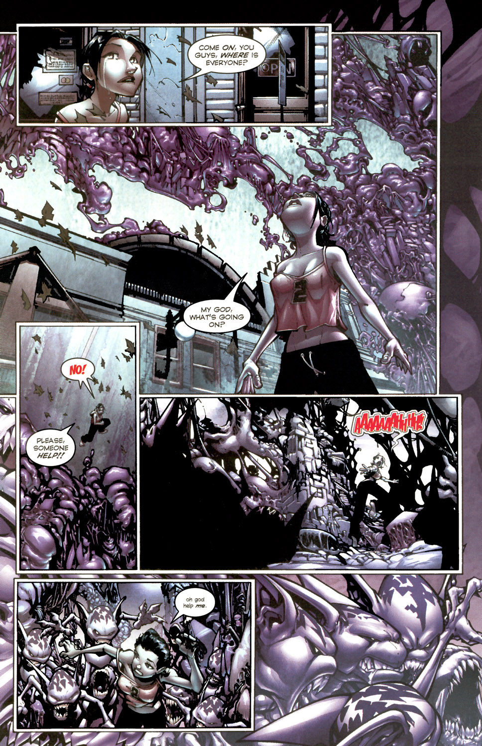 Read online Out There comic -  Issue #1 - 5