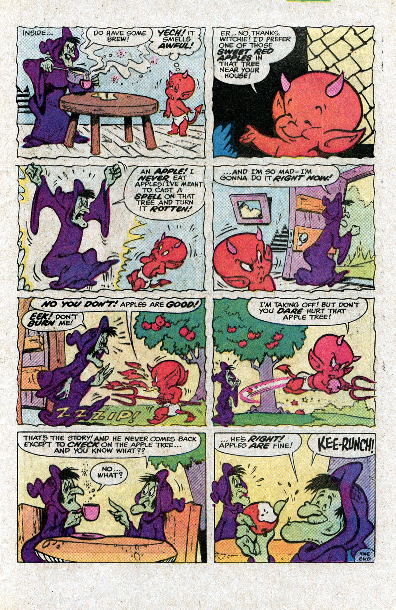 Read online Hot Stuff, the Little Devil comic -  Issue #167 - 24