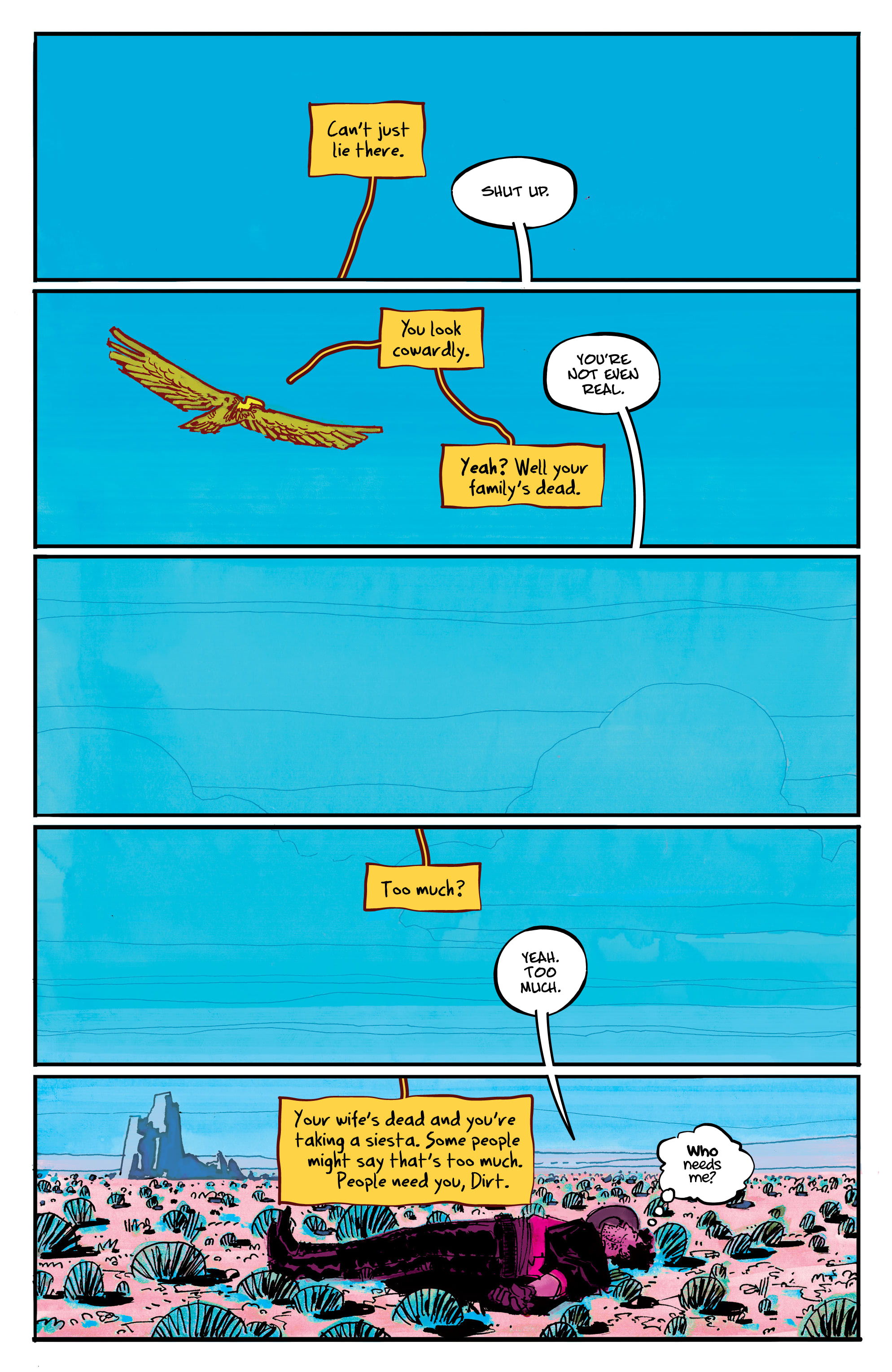 Read online Above Snakes comic -  Issue #1 - 6