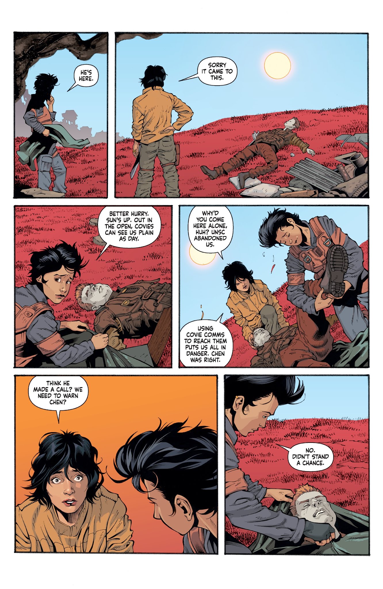 Read online Halo: Lone Wolf comic -  Issue #1 - 10
