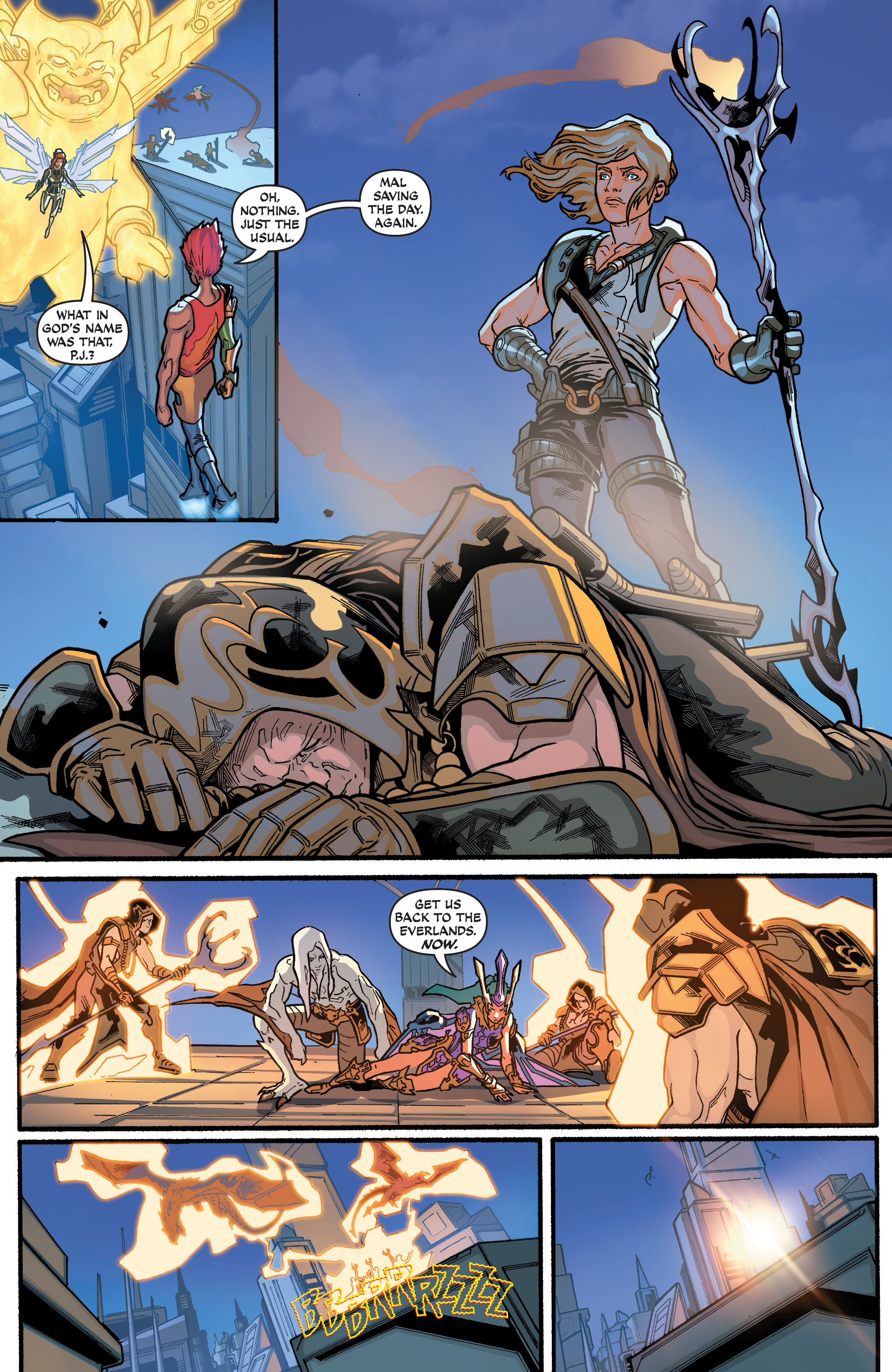 Read online Soulfire comic -  Issue #3 - 10