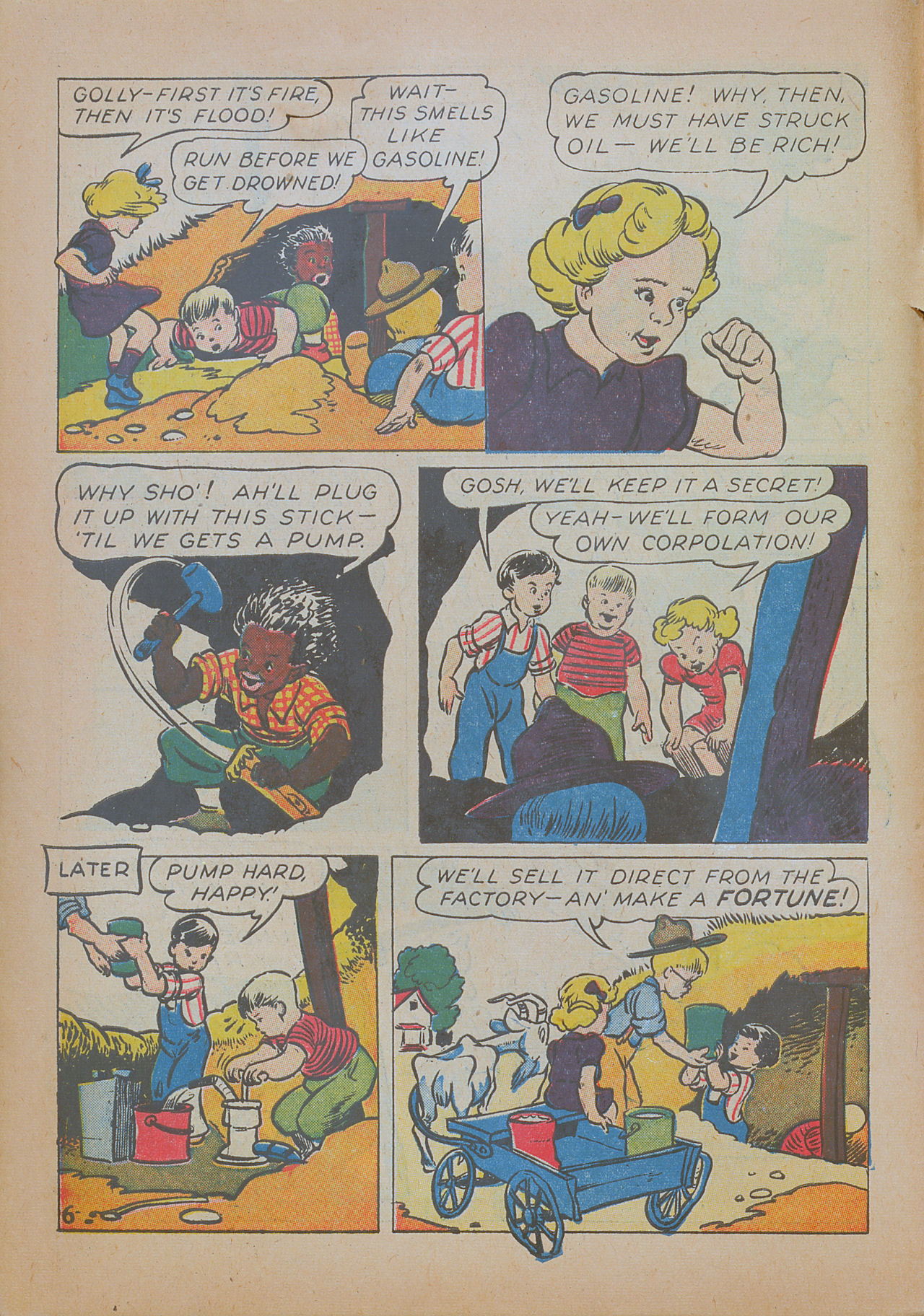 Read online Our Gang Comics comic -  Issue #4 - 8