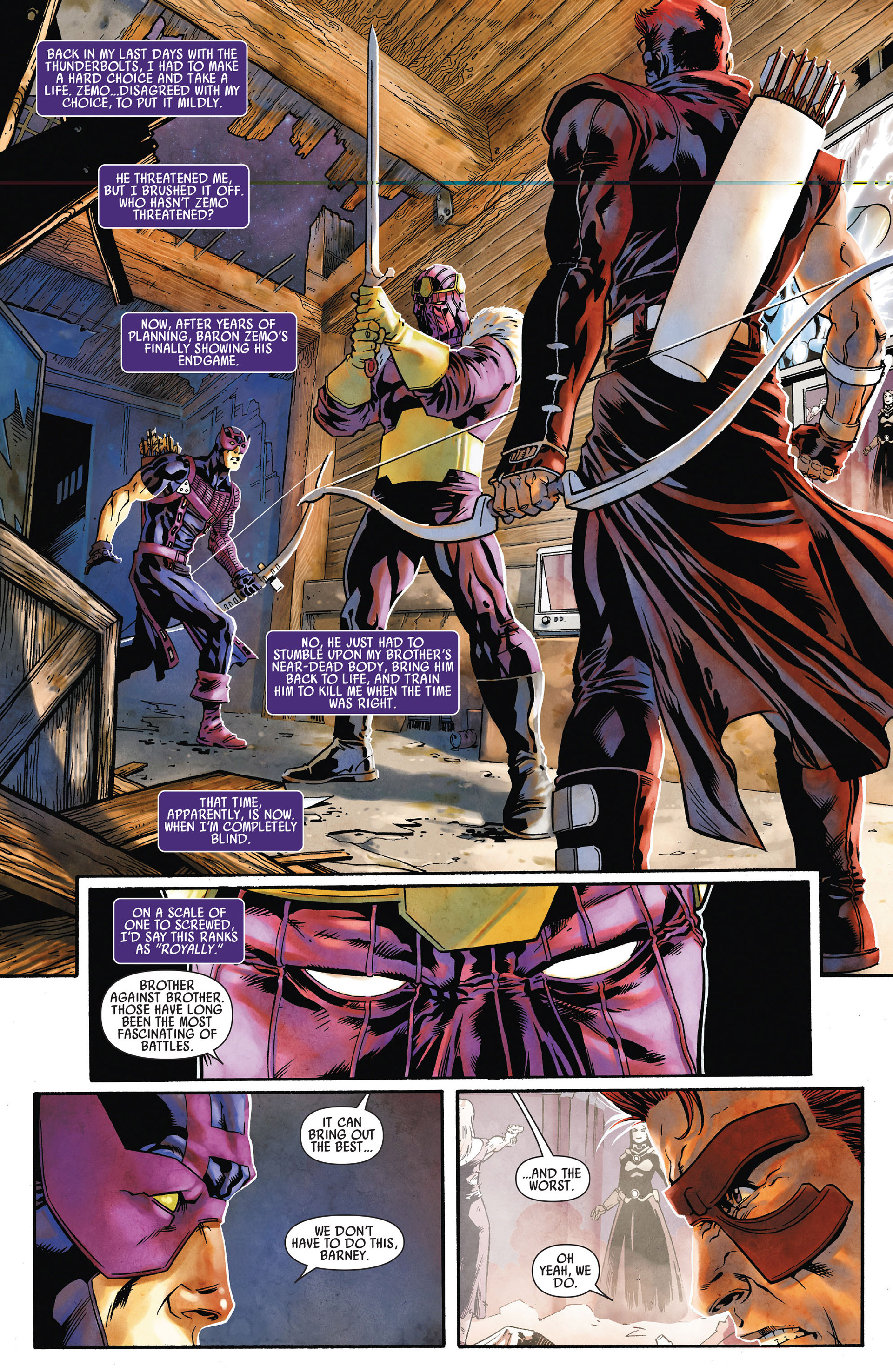 Read online Hawkeye: Blindspot comic -  Issue #4 - 3