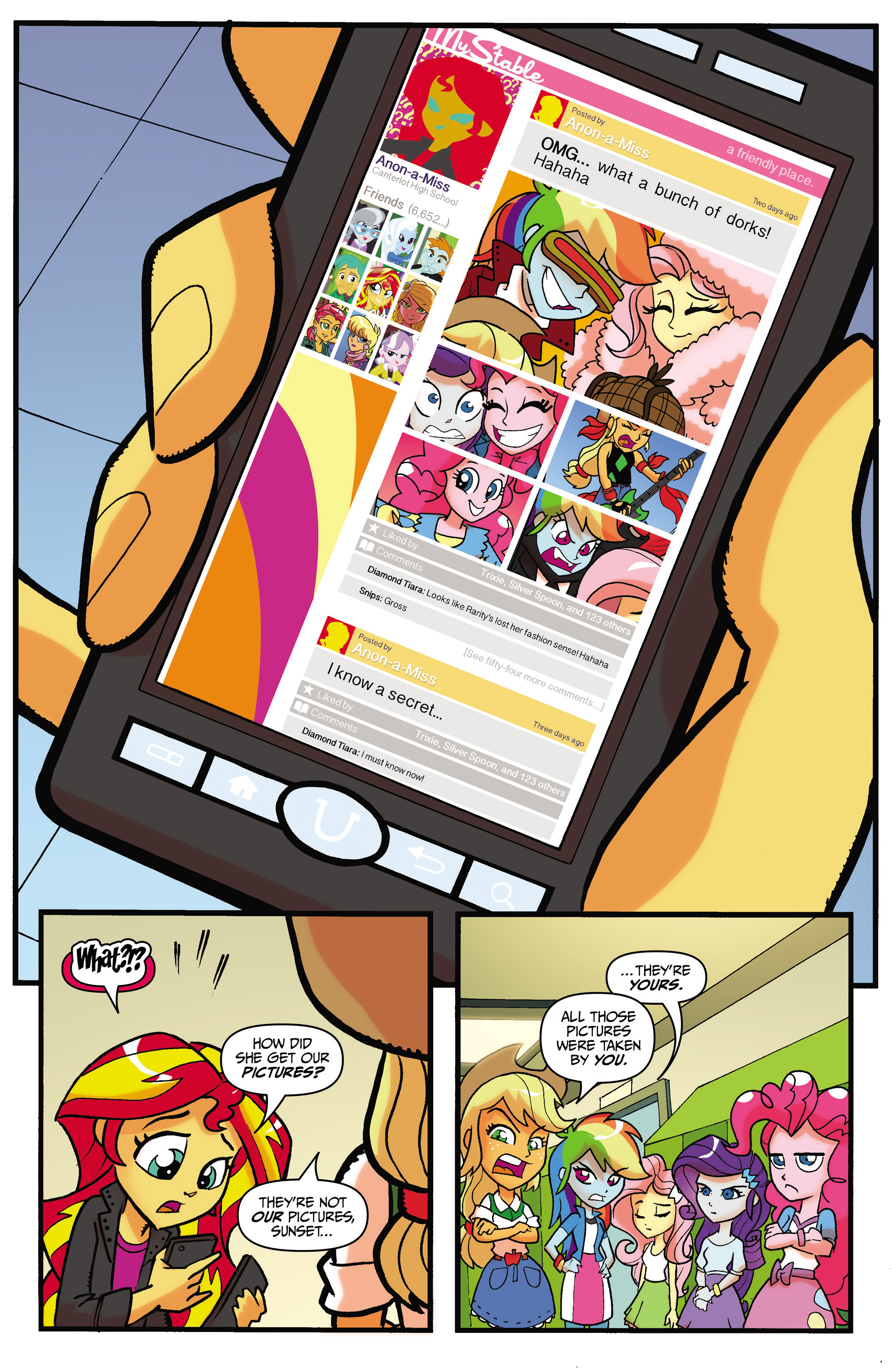 Read online My Little Pony: Equestria Girls comic -  Issue # TPB - 69