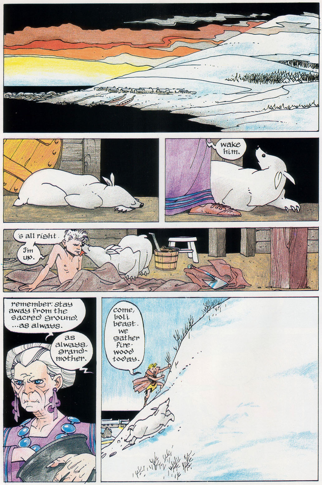 Read online Marvel Graphic Novel comic -  Issue #44 - Ax - 6