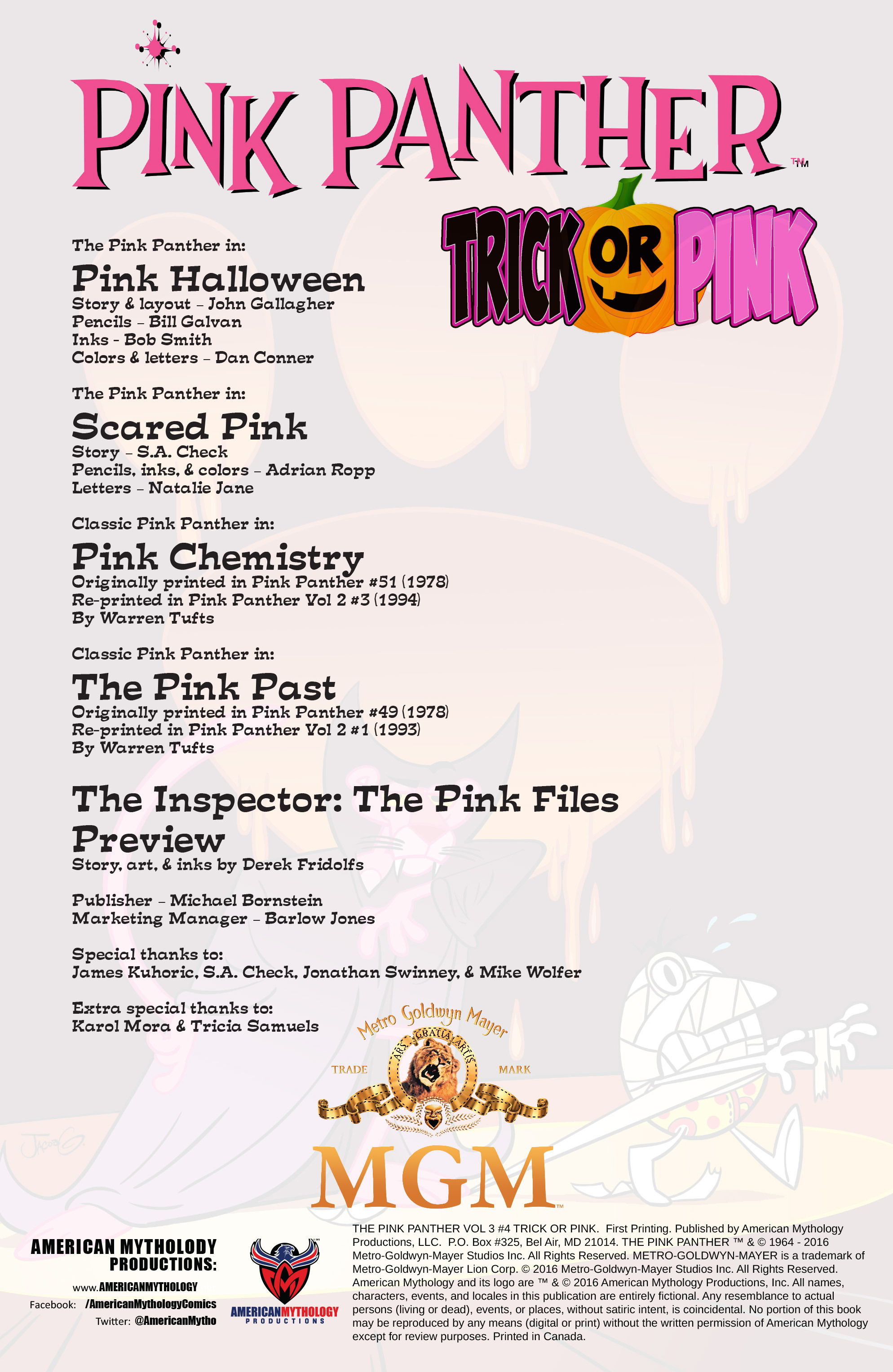 Read online The Pink Panther comic -  Issue #4 - 2