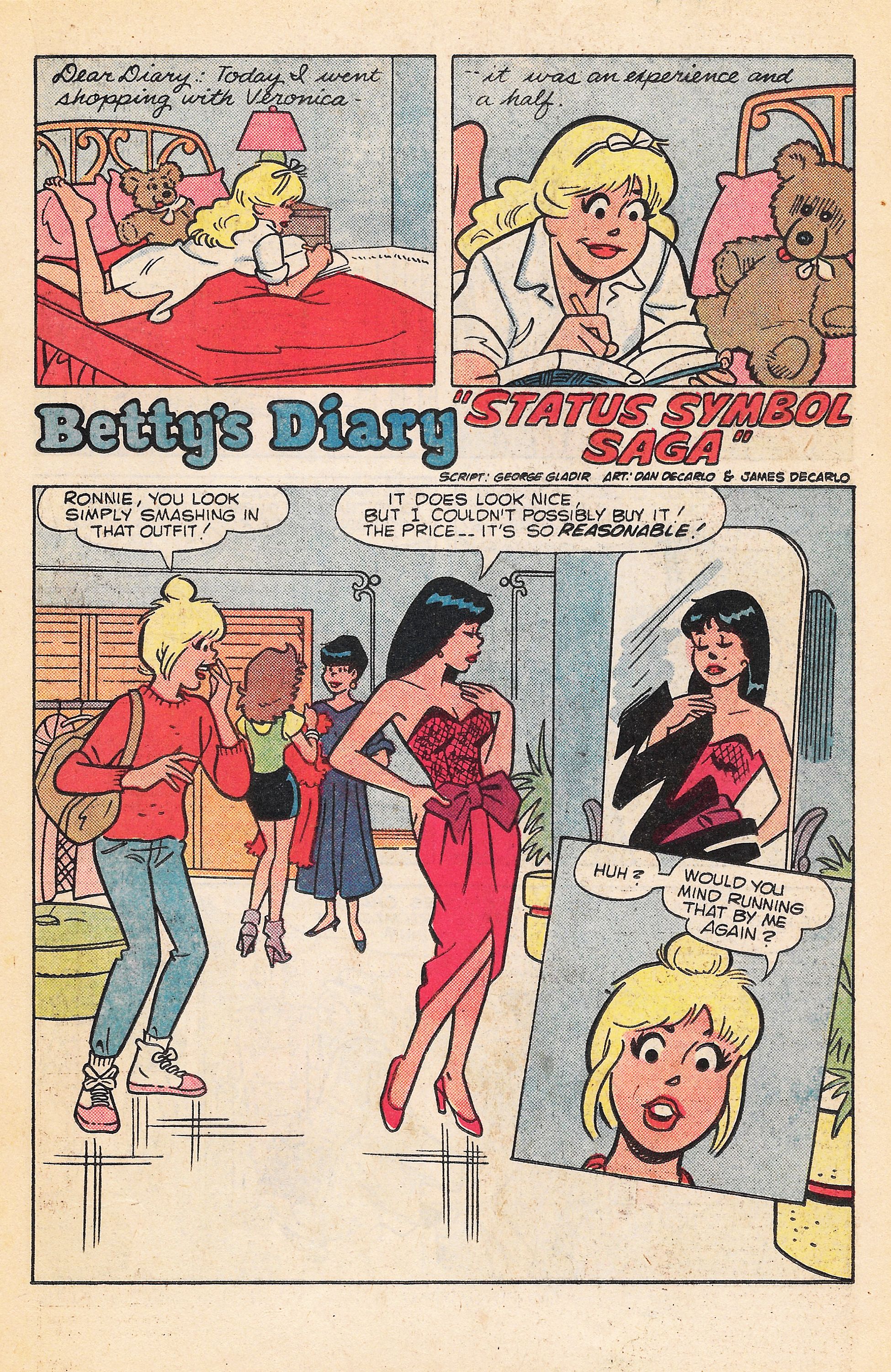 Read online Betty's Diary comic -  Issue #1 - 19