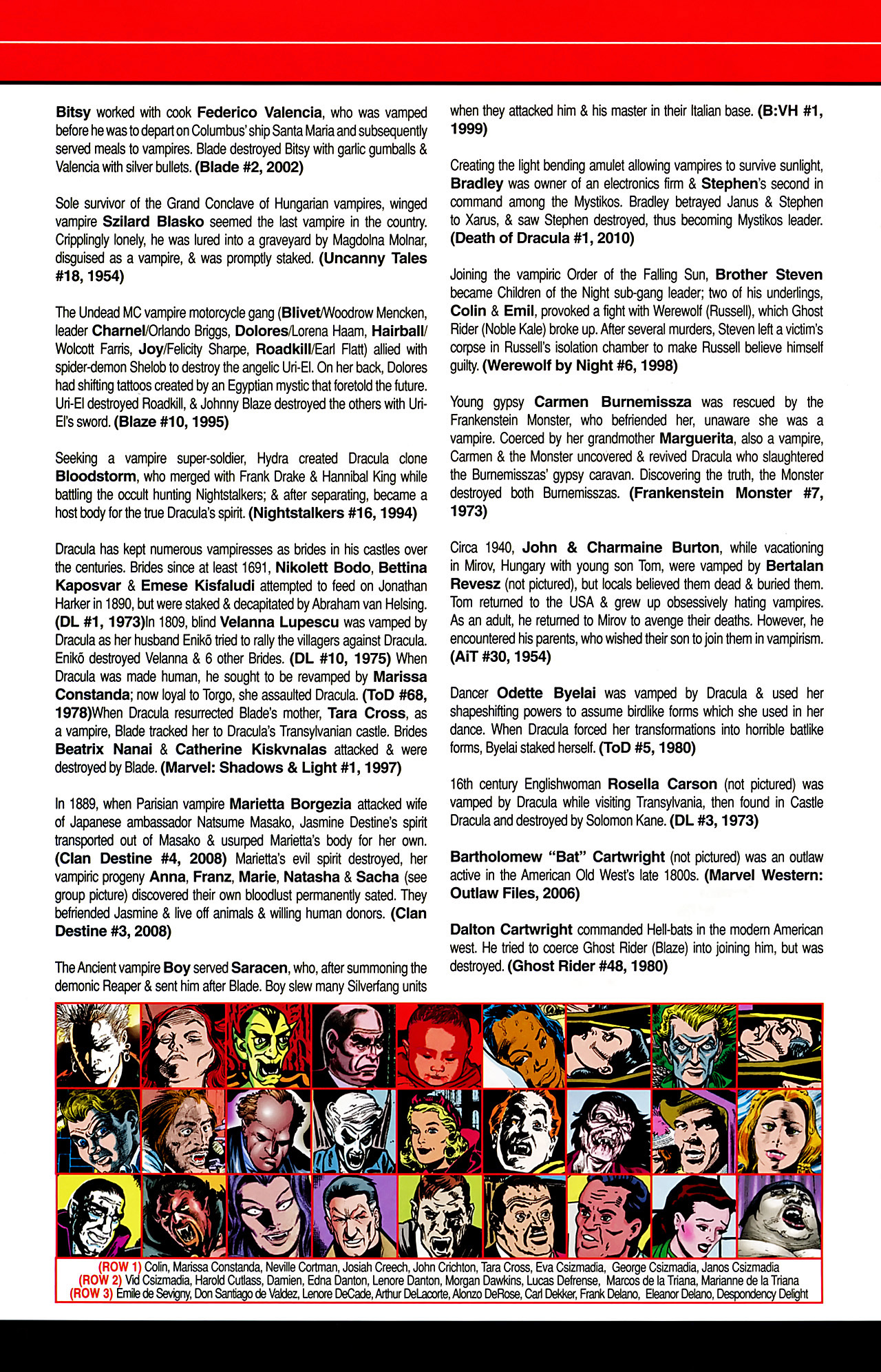 Read online Vampires: The Marvel Undead comic -  Issue # Full - 46