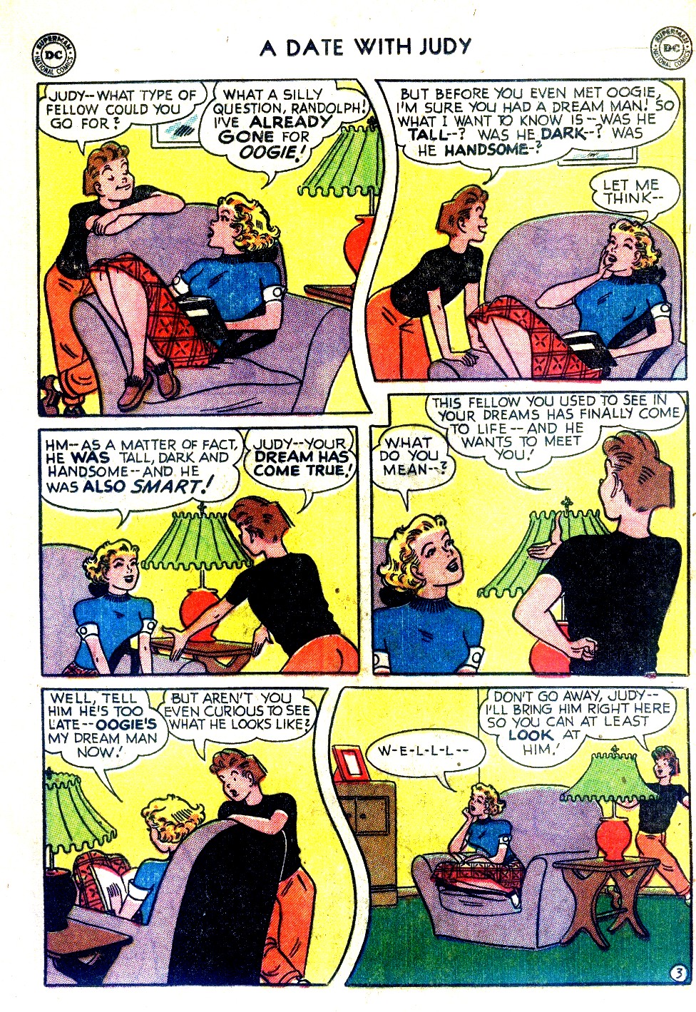 Read online A Date with Judy comic -  Issue #24 - 23