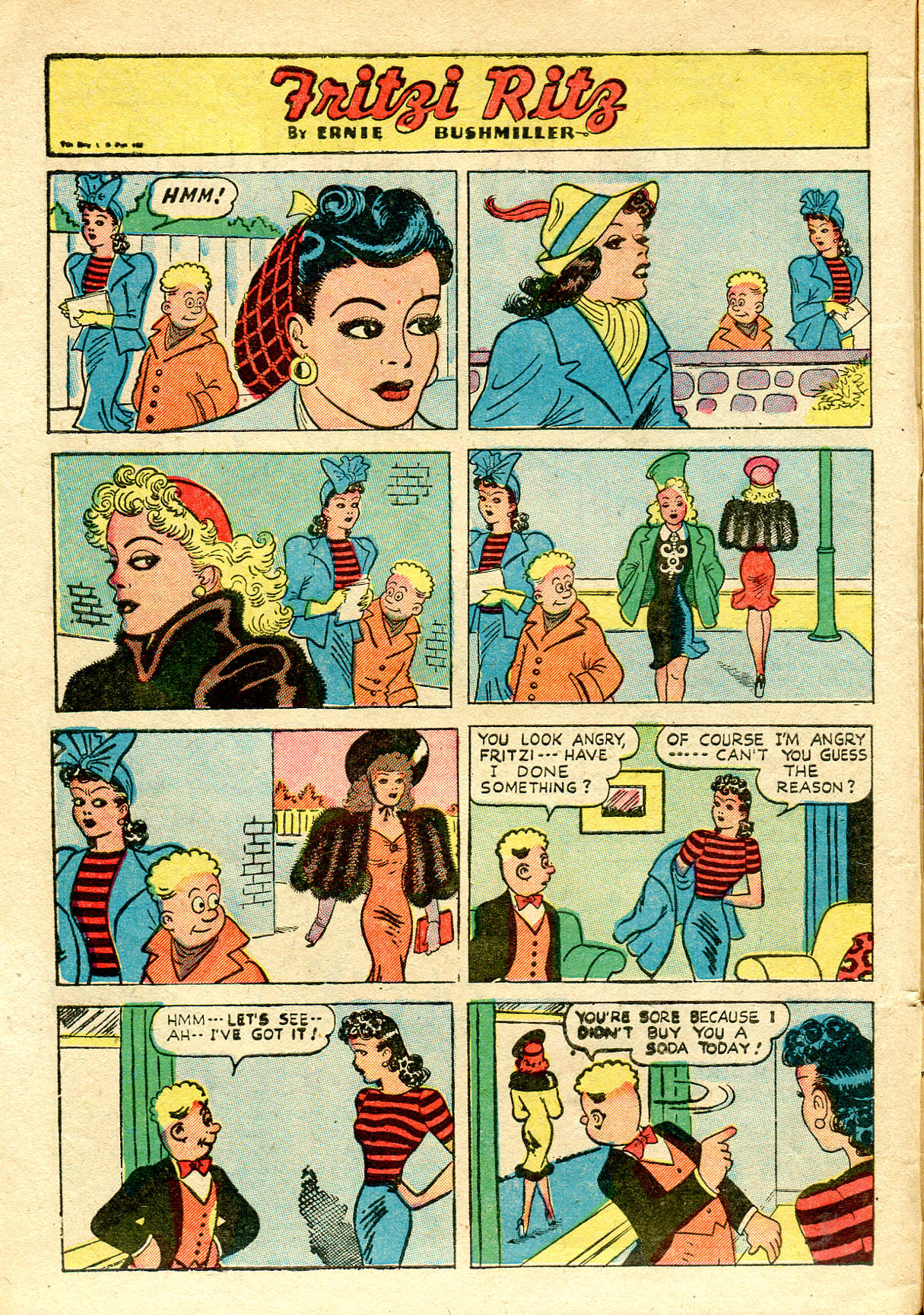 Read online Fritzi Ritz (1948) comic -  Issue #7 - 6