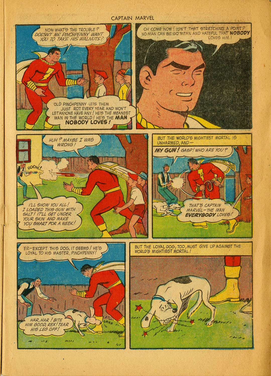 Read online Captain Marvel Adventures comic -  Issue #38 - 7