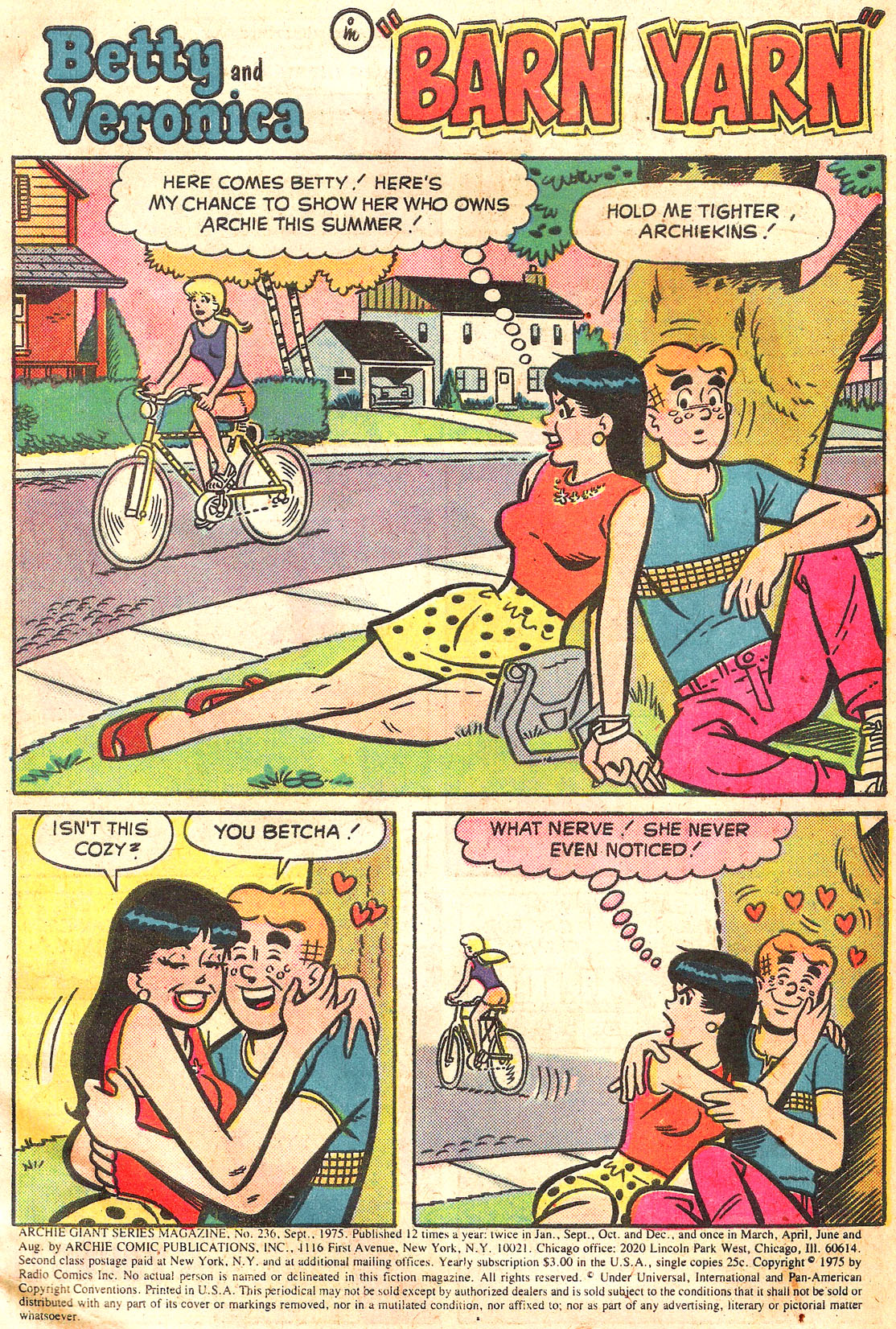 Read online Archie Giant Series Magazine comic -  Issue #236 - 3