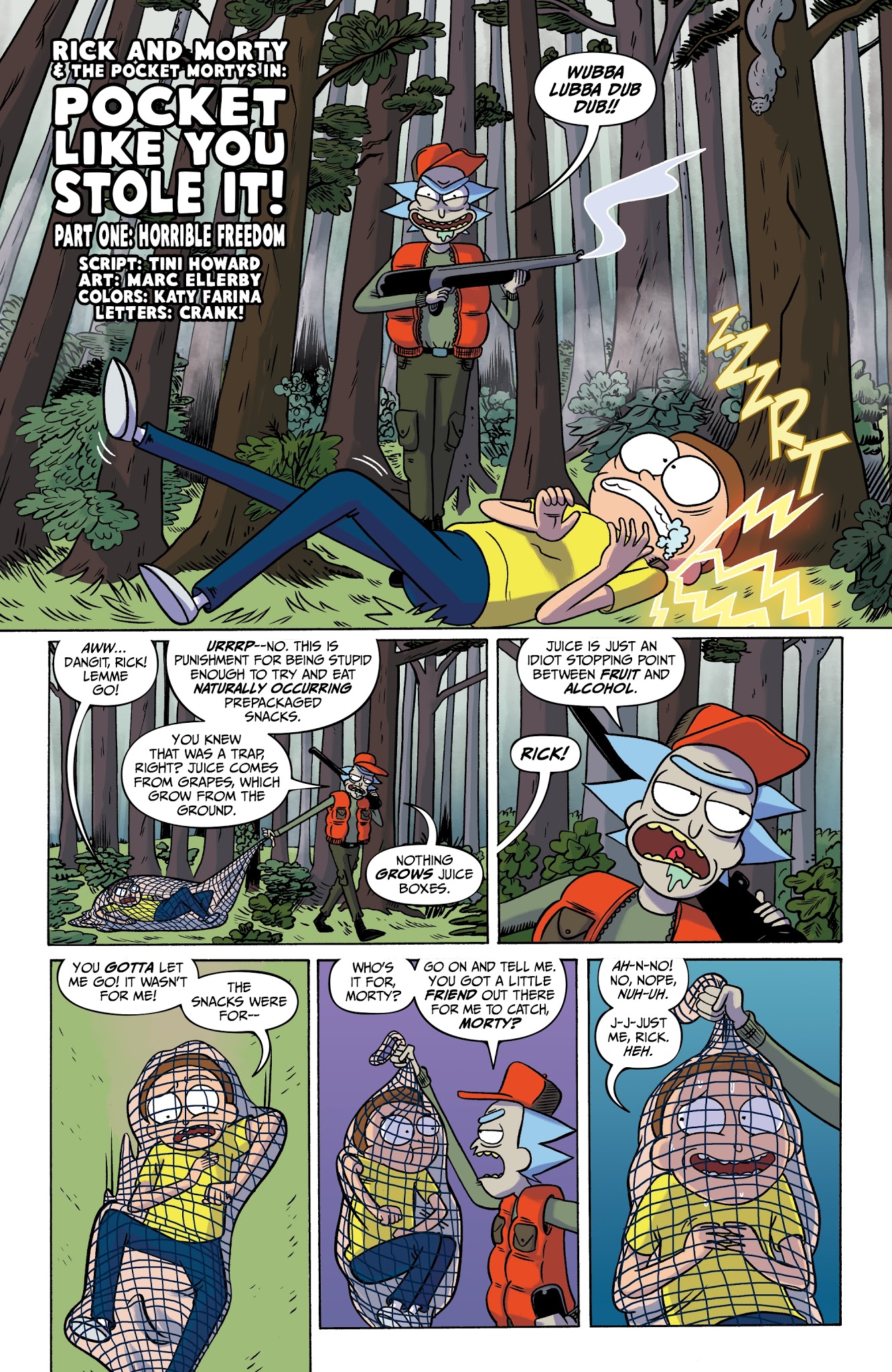 Read online Rick and Morty: Pocket Like You Stole It comic -  Issue #1 - 6
