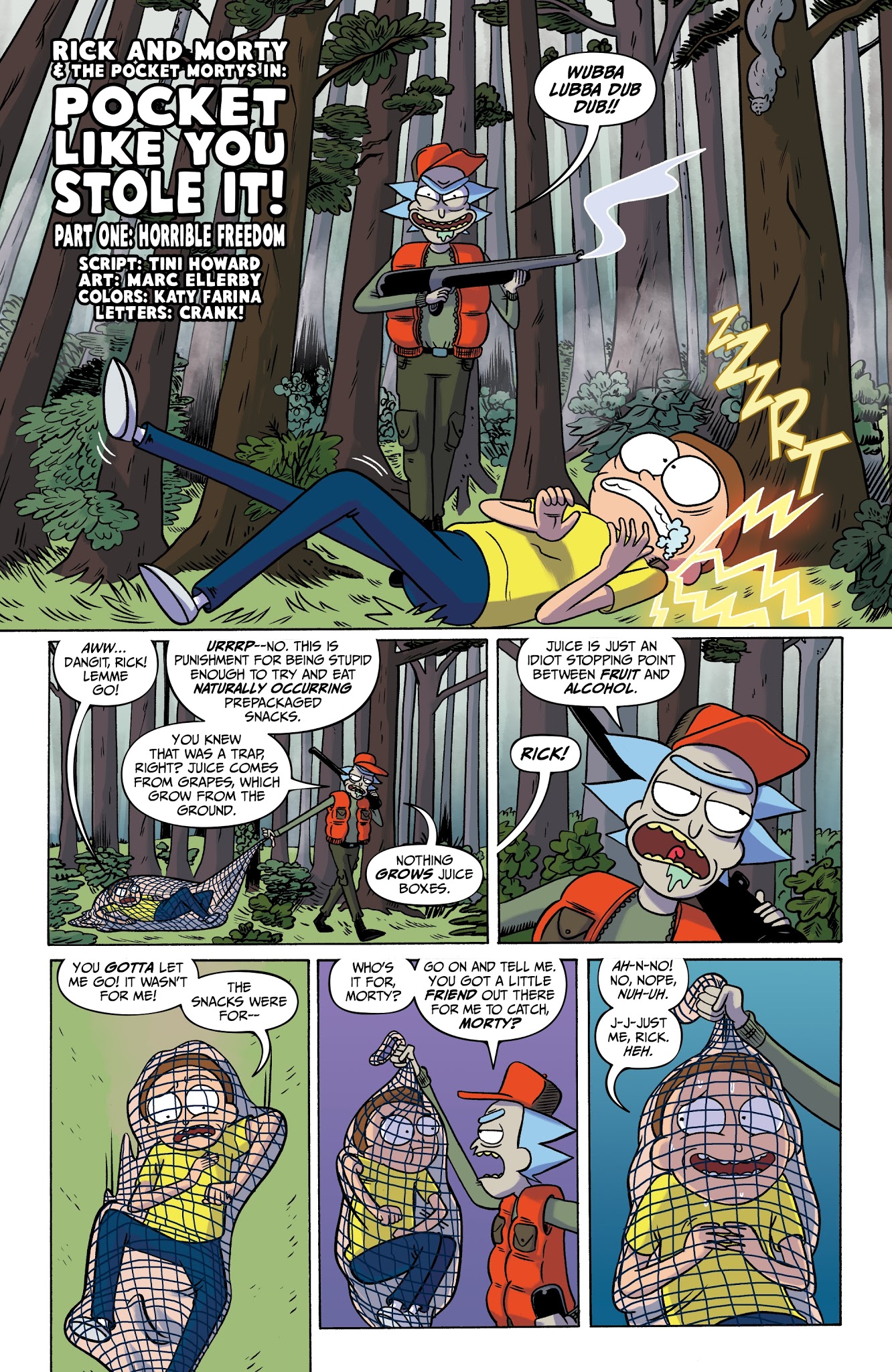 Read online Rick and Morty: Pocket Like You Stole It comic -  Issue #1 - 6
