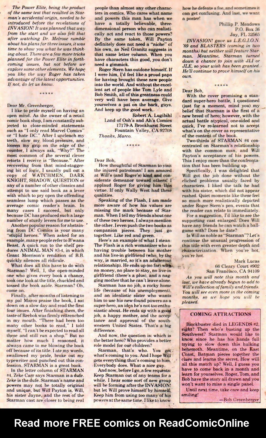 Starman (1988) Issue #8 #8 - English 25
