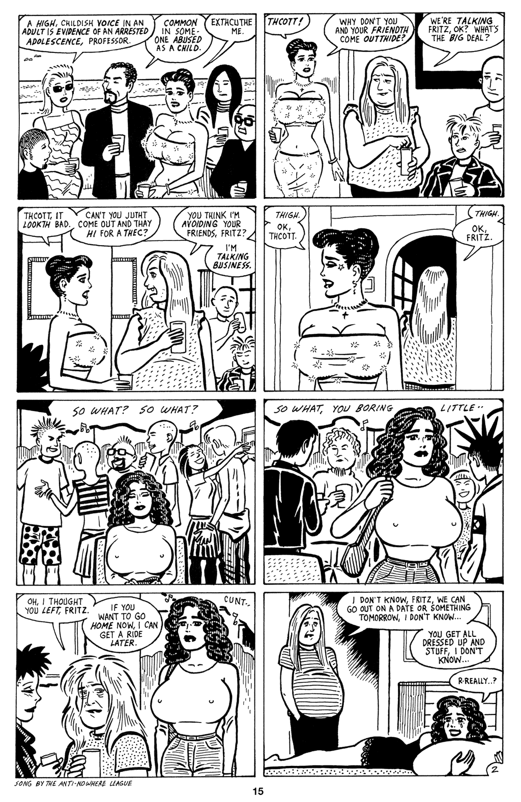 Read online Love and Rockets (2001) comic -  Issue #9 - 17