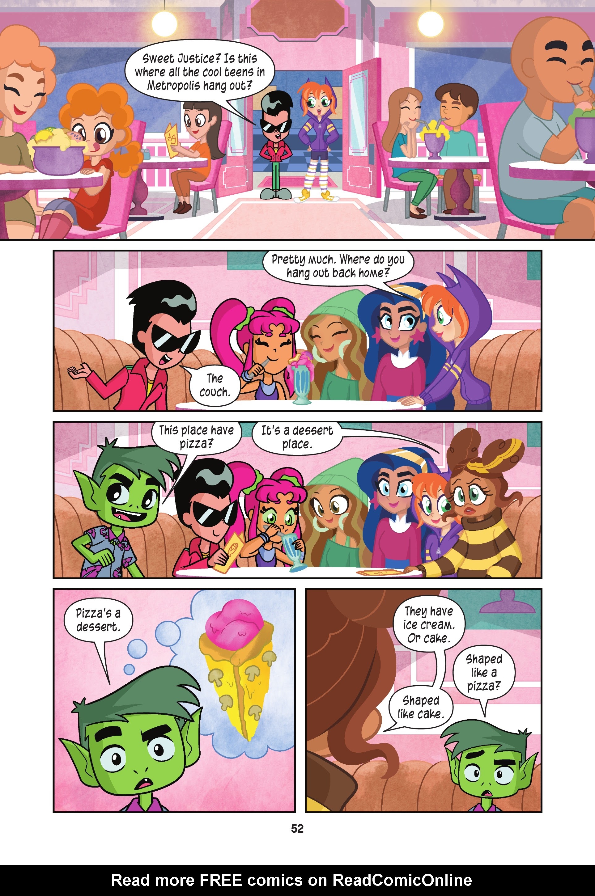 Read online Teen Titans Go!/DC Super Hero Girls: Exchange Students comic -  Issue # TPB (Part 1) - 51