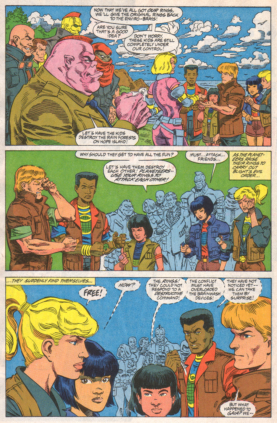 Captain Planet and the Planeteers 7 Page 7