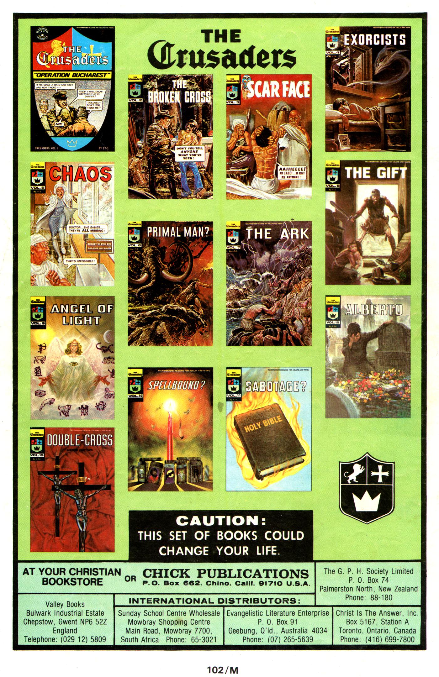 Read online The Crusaders (1974) comic -  Issue #2 - 36