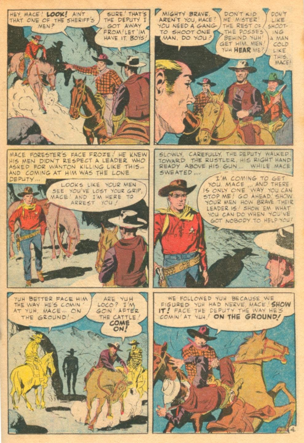 Read online Western Gunfighters (1956) comic -  Issue #22 - 19