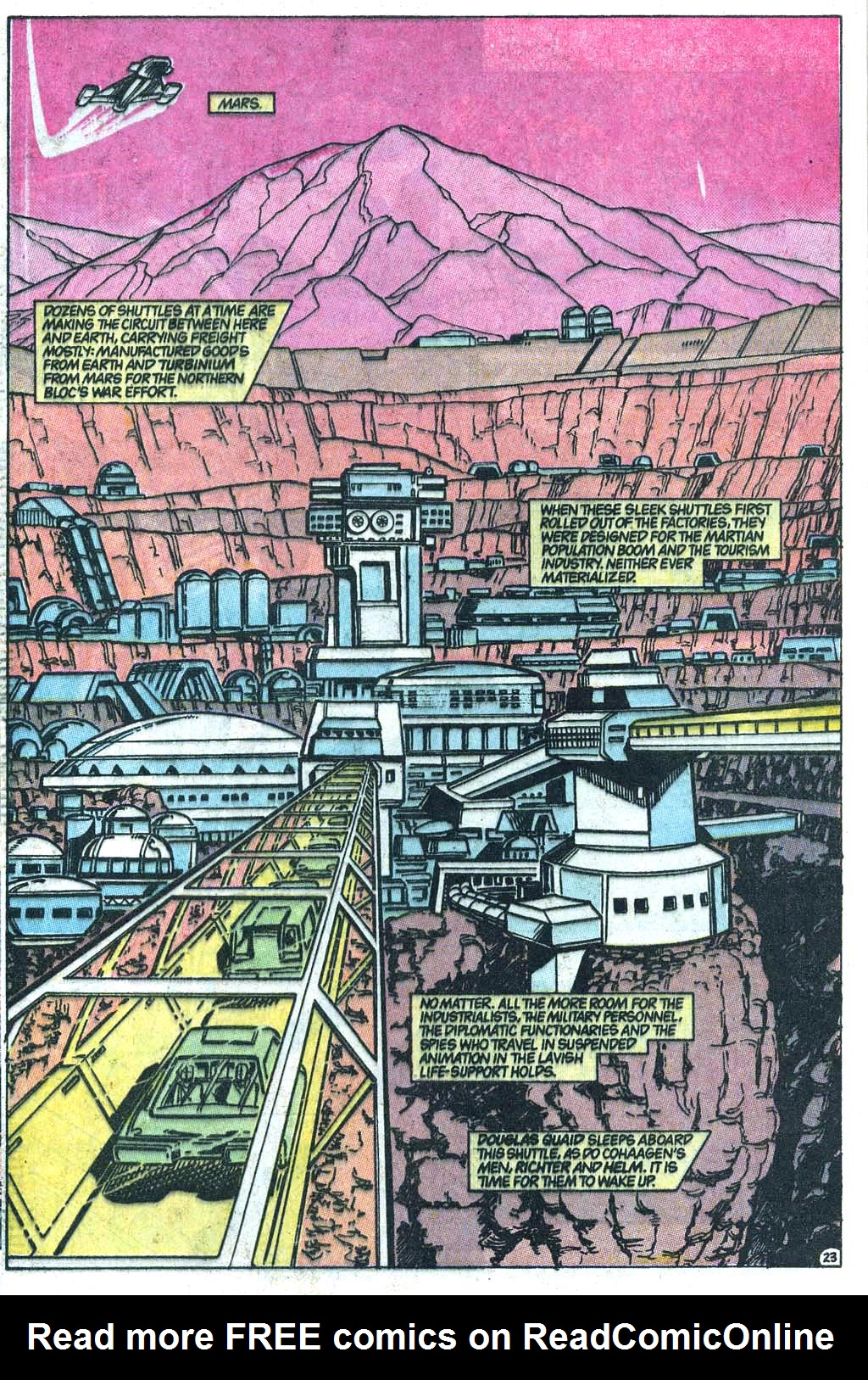 Read online Total Recall (1990) comic -  Issue # Full - 24