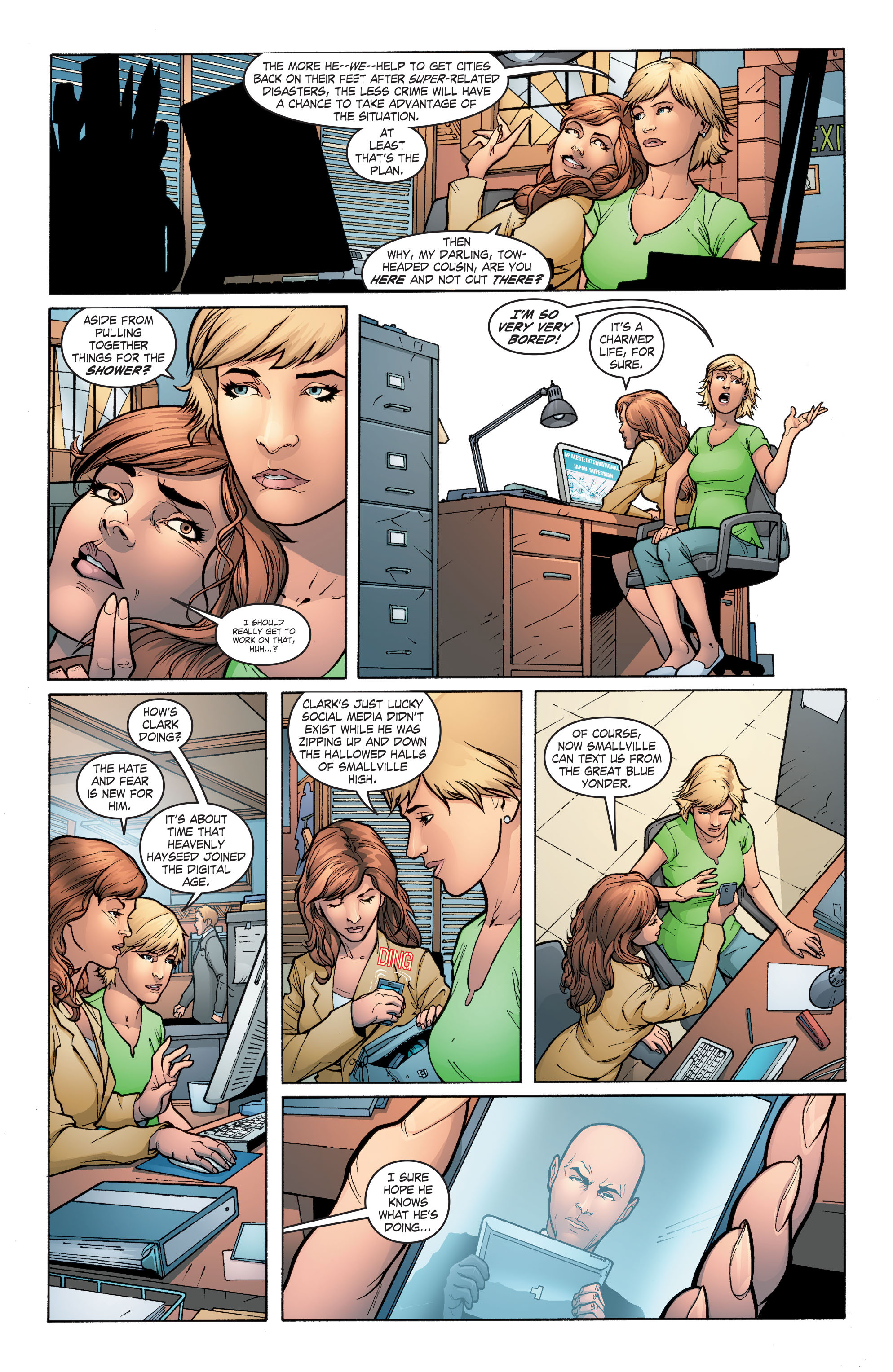 Read online Smallville Season 11 [II] comic -  Issue # TPB 6 - 70