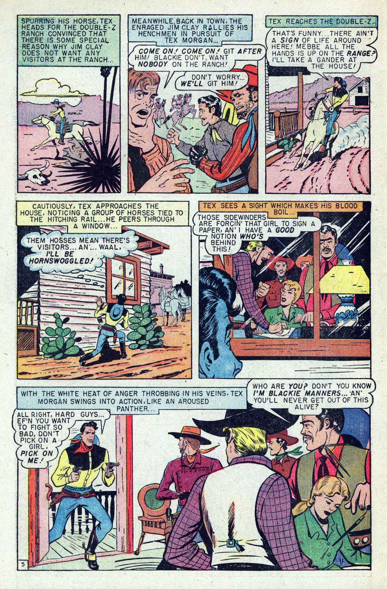 Read online Tex Morgan comic -  Issue #2 - 30
