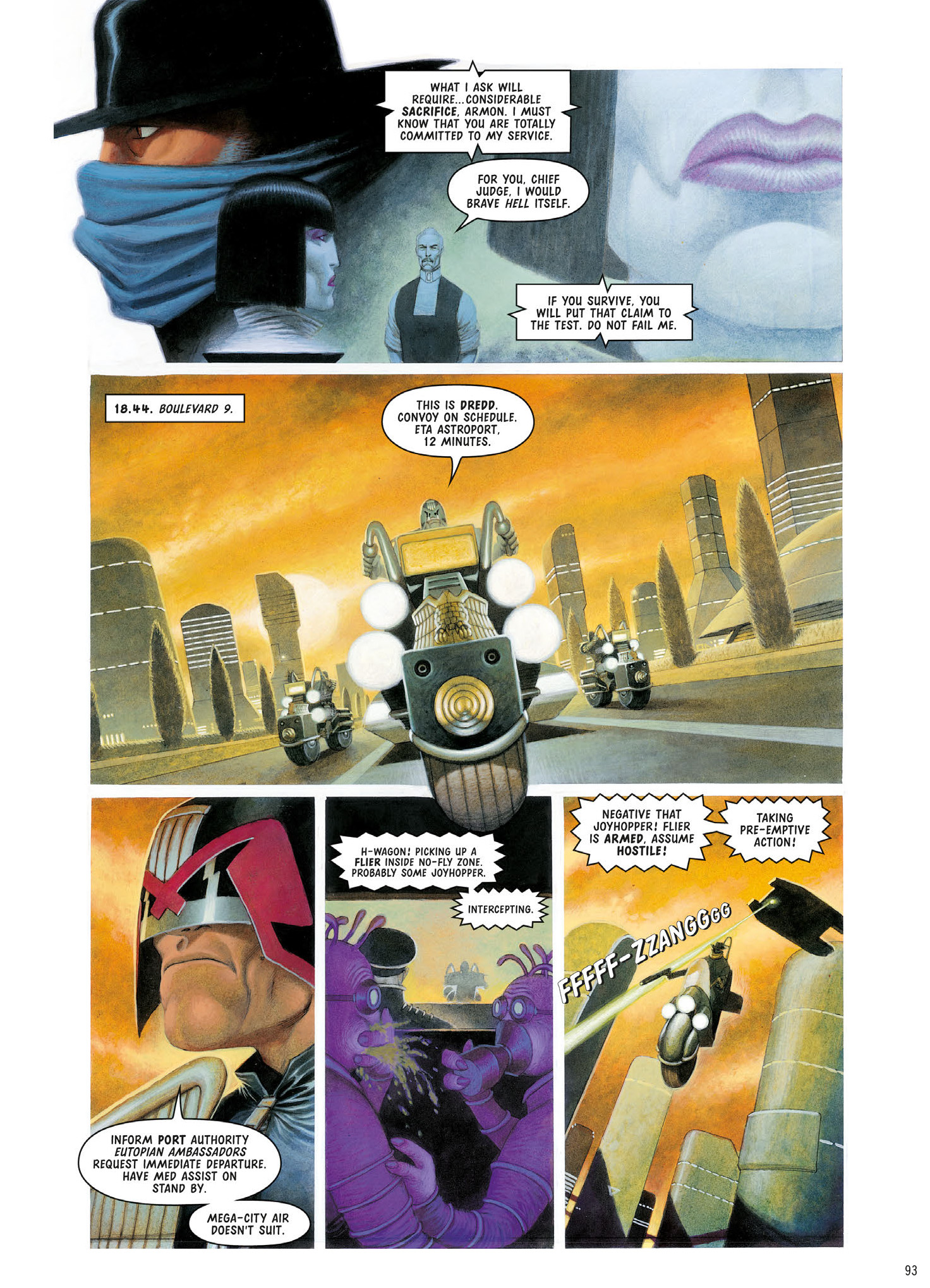 Read online Judge Dredd: The Complete Case Files comic -  Issue # TPB 34 (Part 1) - 95