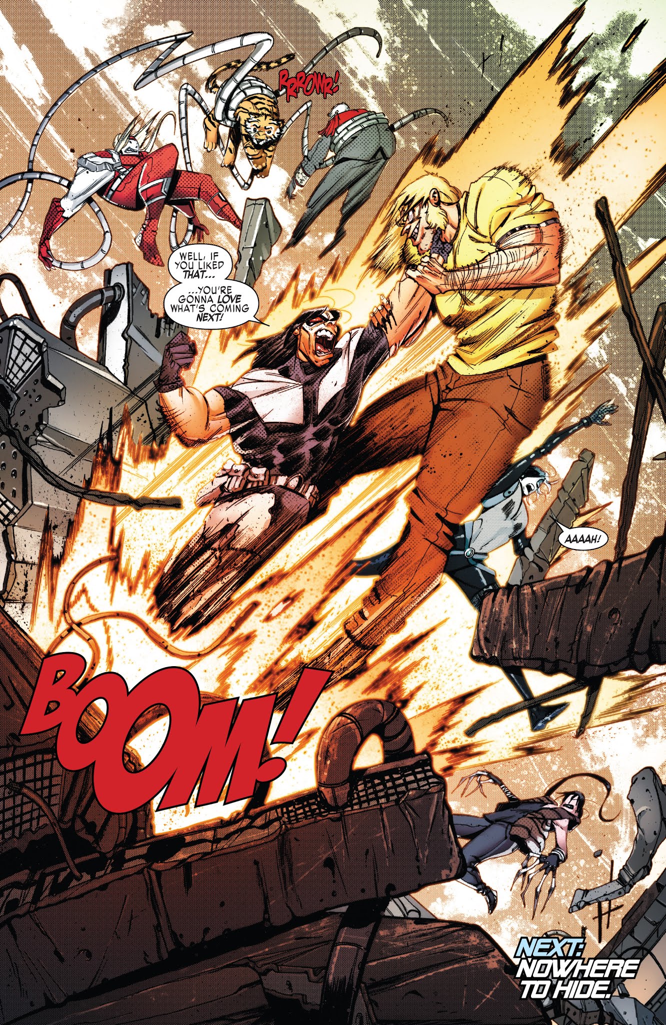 Read online Weapon X (2017) comic -  Issue #20 - 19