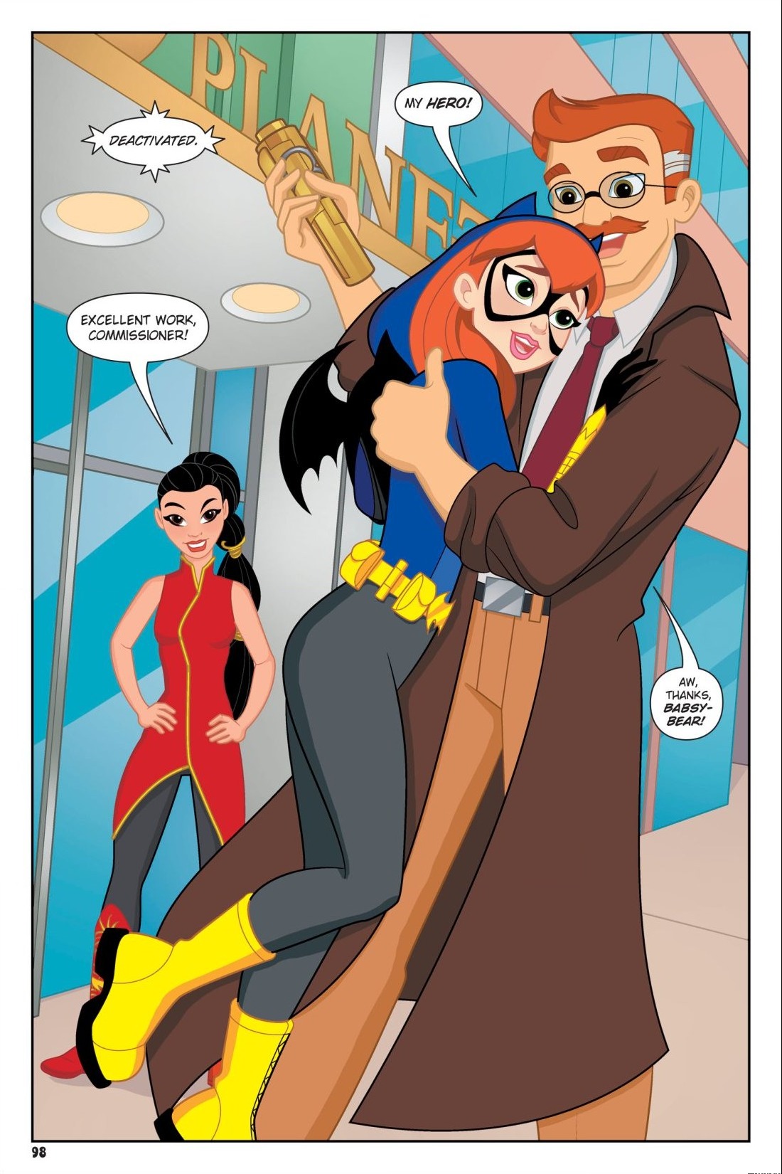 Read online DC Super Hero Girls: Date With Disaster comic -  Issue # TPB - 97