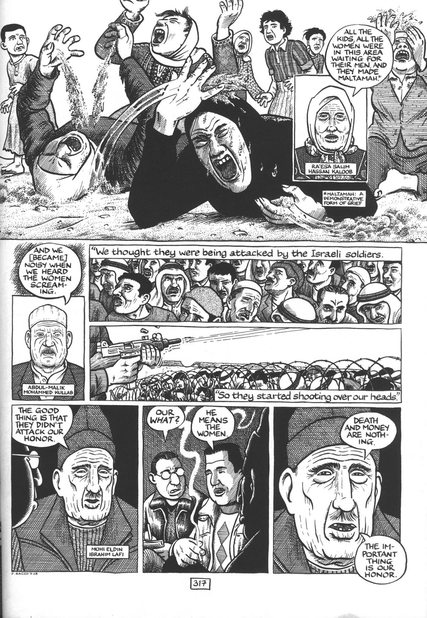 Read online Footnotes in Gaza comic -  Issue # TPB - 334