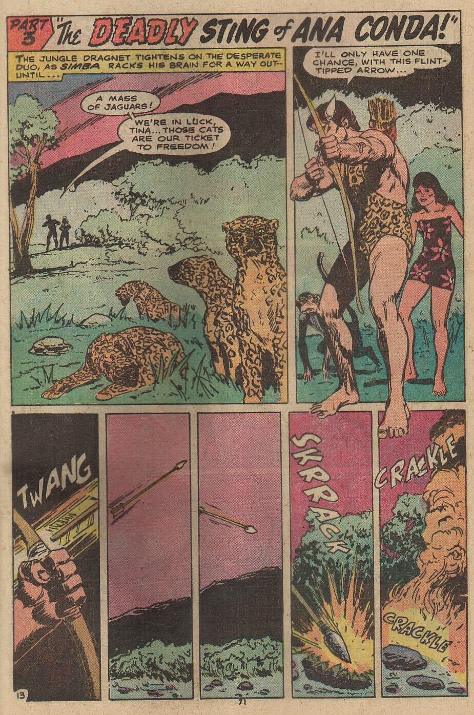 Read online Tarzan (1972) comic -  Issue #230 - 61