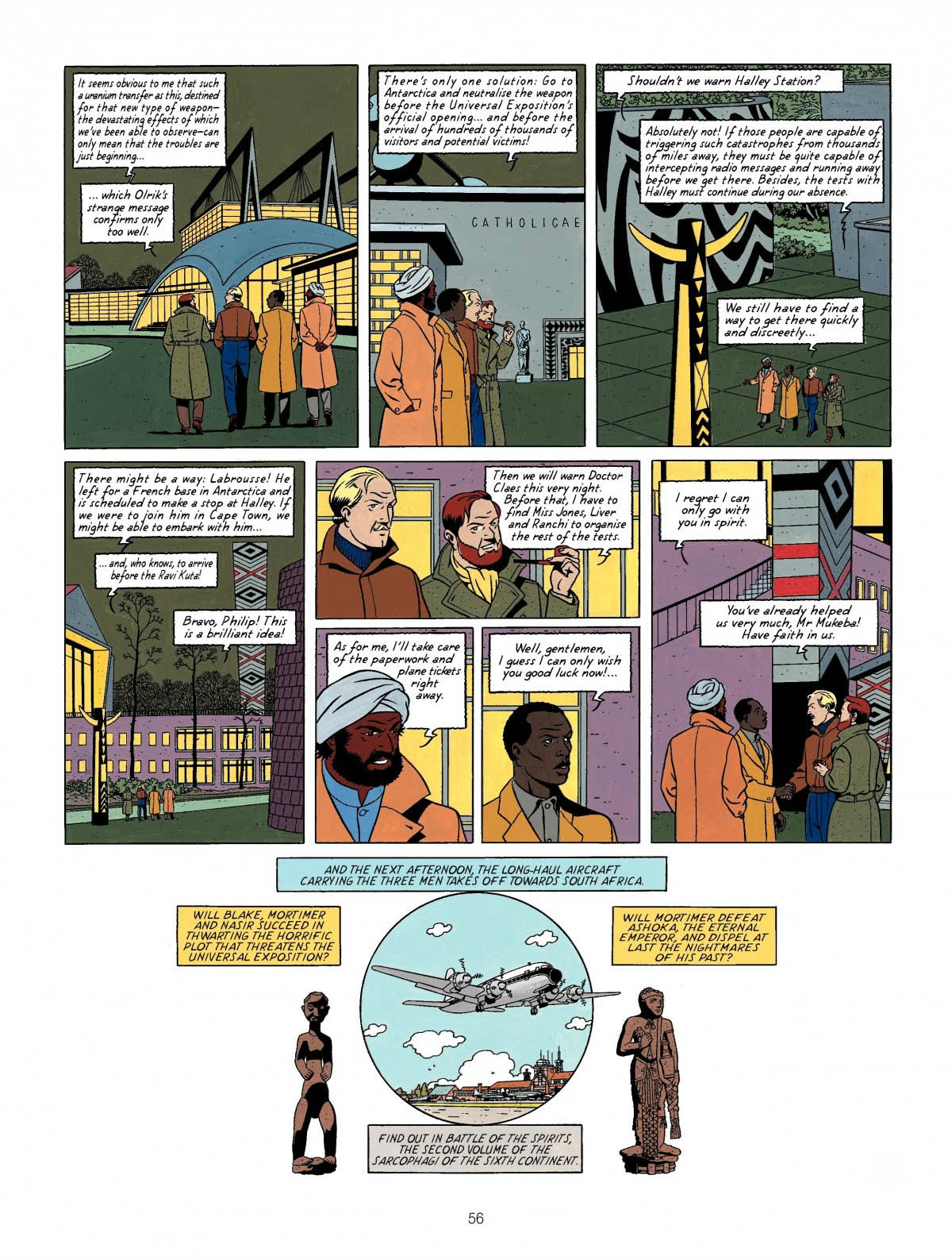 Read online The Adventures of Blake & Mortimer comic -  Issue #9 - 58