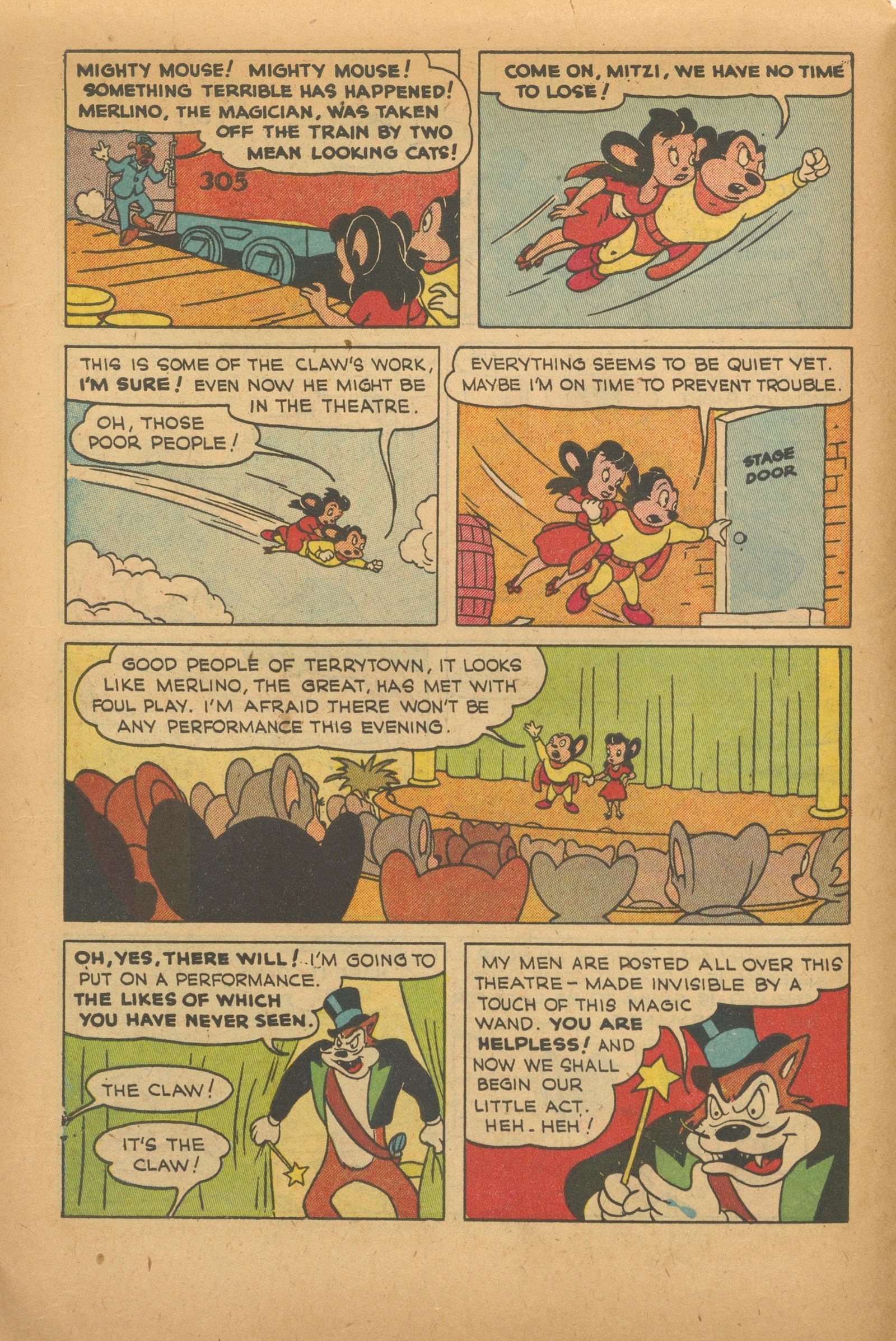Read online Terry-Toons Comics comic -  Issue #73 - 6